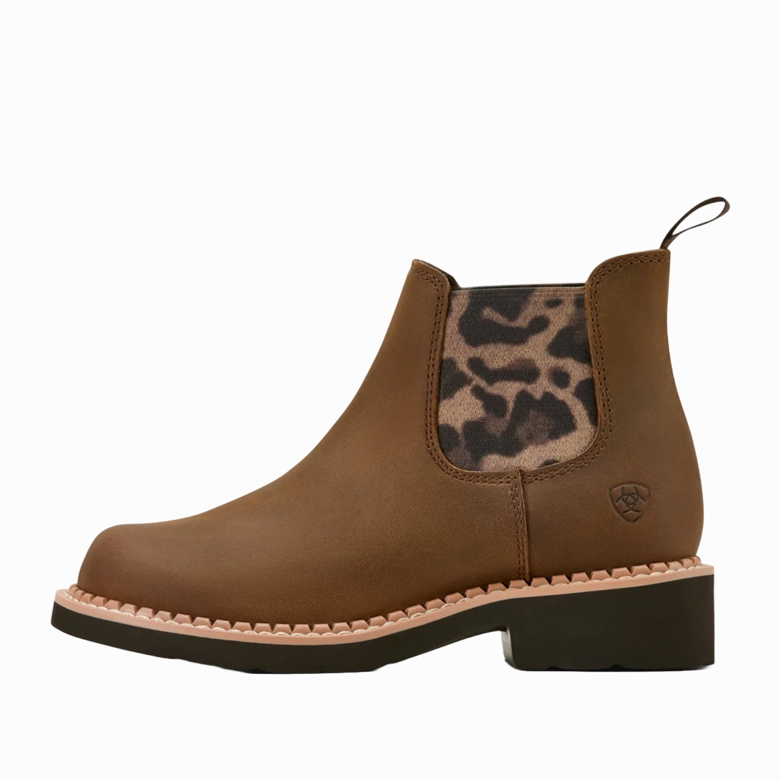 Rough Path Running Ariat Youth Girl's Fatbaby Chelsea Distressed Brown Western Bootie 10061165