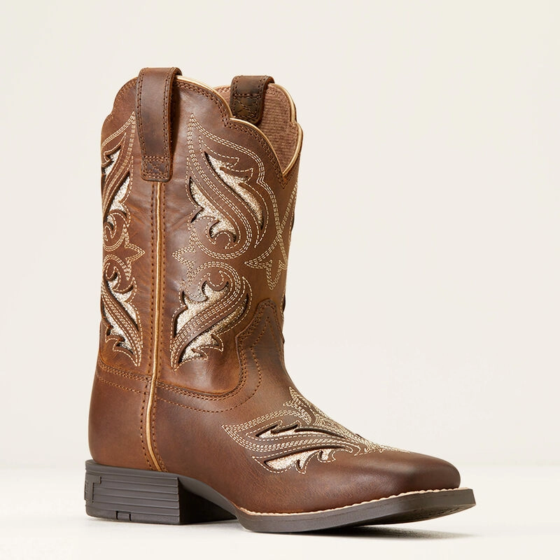 Ariat Youth Round Up Bliss Western Boot 10046884 Storm Proof Comfy All