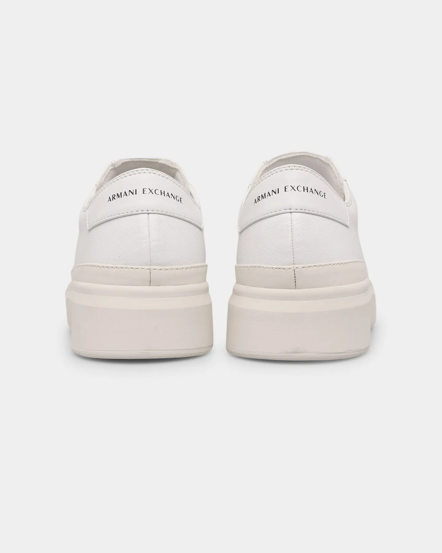 Armani Exchange Milano Shoes White Soft midsole Footbed