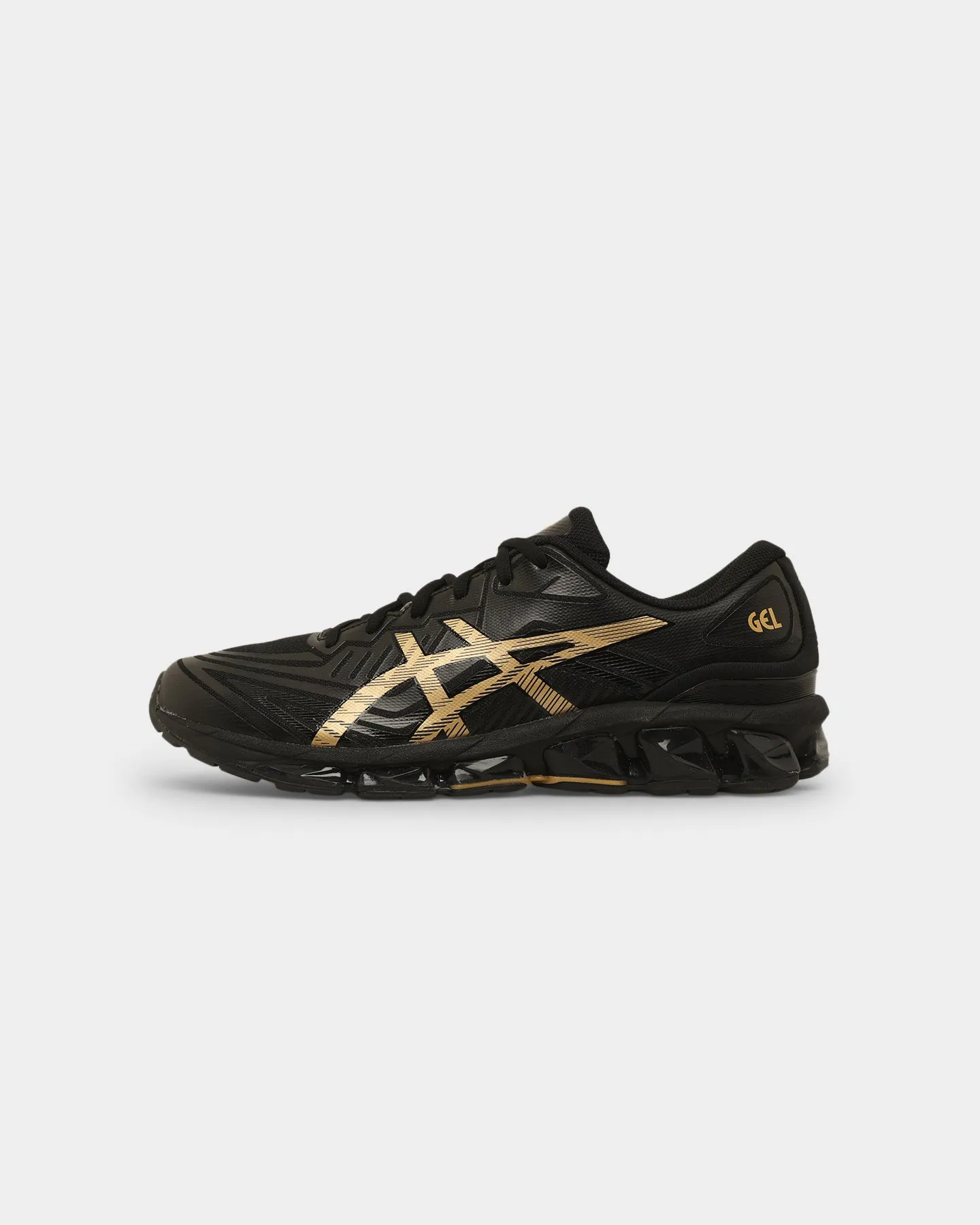 ASICS GEL-QUANTUM 360 VII Black/Pure Gold Shock-absorbent cushioning