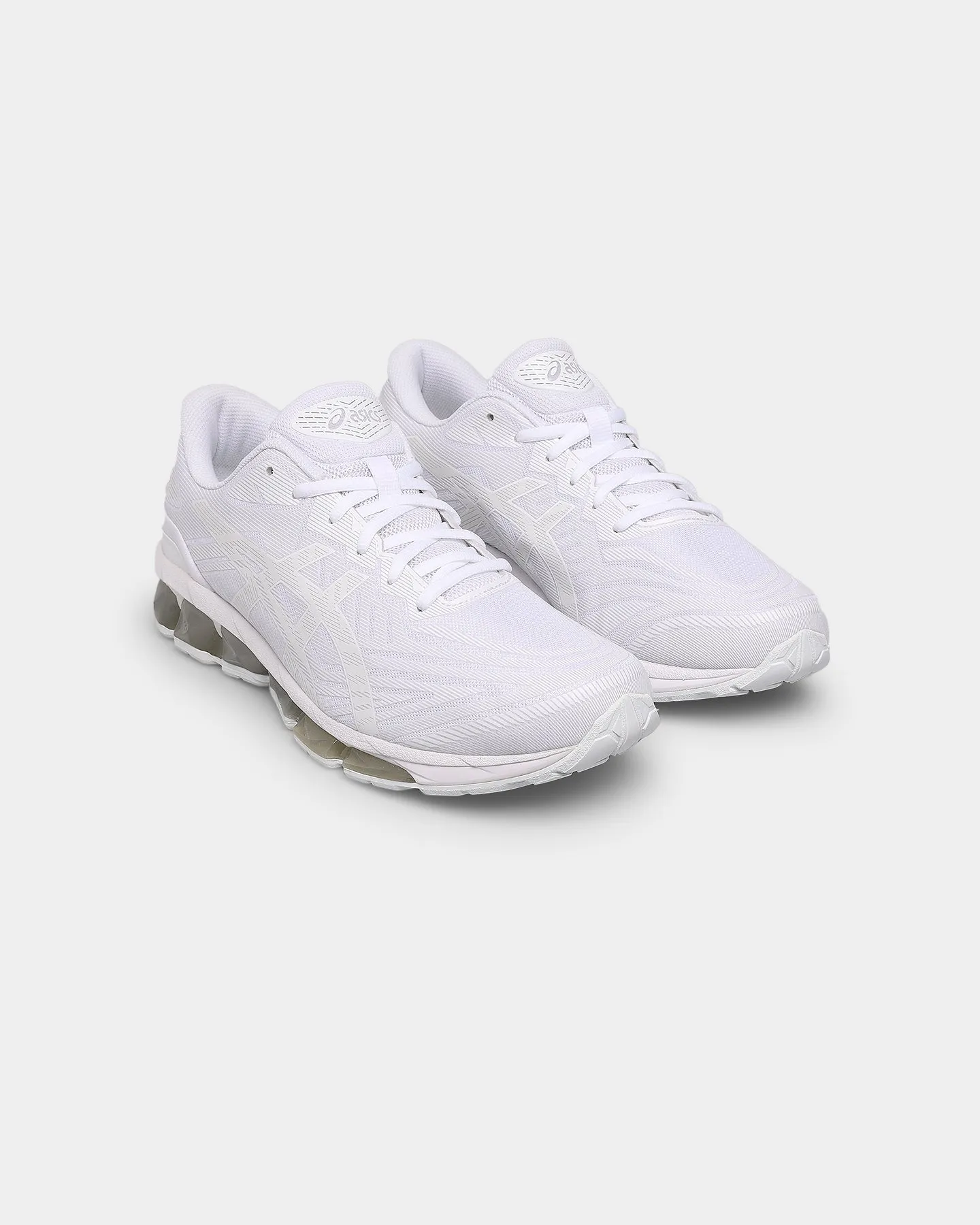 Bendable Sole Design Arch Support Design ASICS GEL-QUANTUM 360 VII White/White