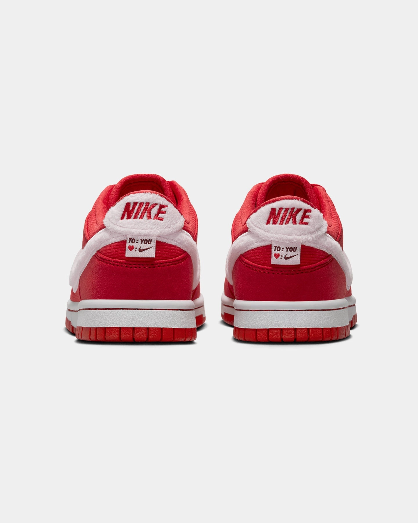 Anti Friction Lining Multi Layer Midsole Nike Kids' Dunk Low "Valentine's Day" (GS) Fire Red