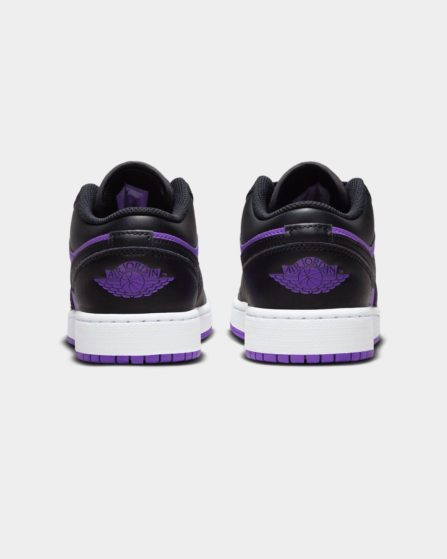 Metatarsal Protection Pad Jordan Kids' Air Jordan 1 Low BG "Black/Purple" Purple Venom/Black