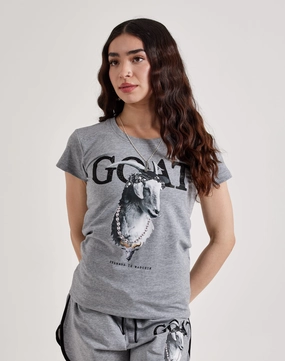 Sportswear Plush Touch Streetz Iz Watchin Goat Tee