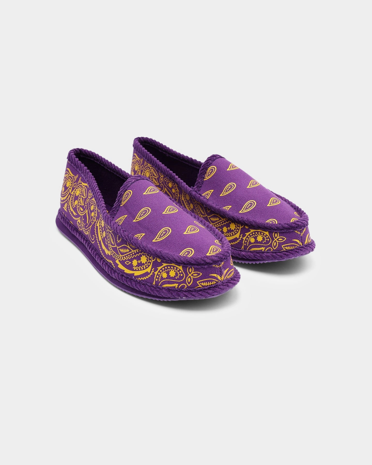 Elite Design elegant user Goat Crew Bandana Slipper Purple/Yellow