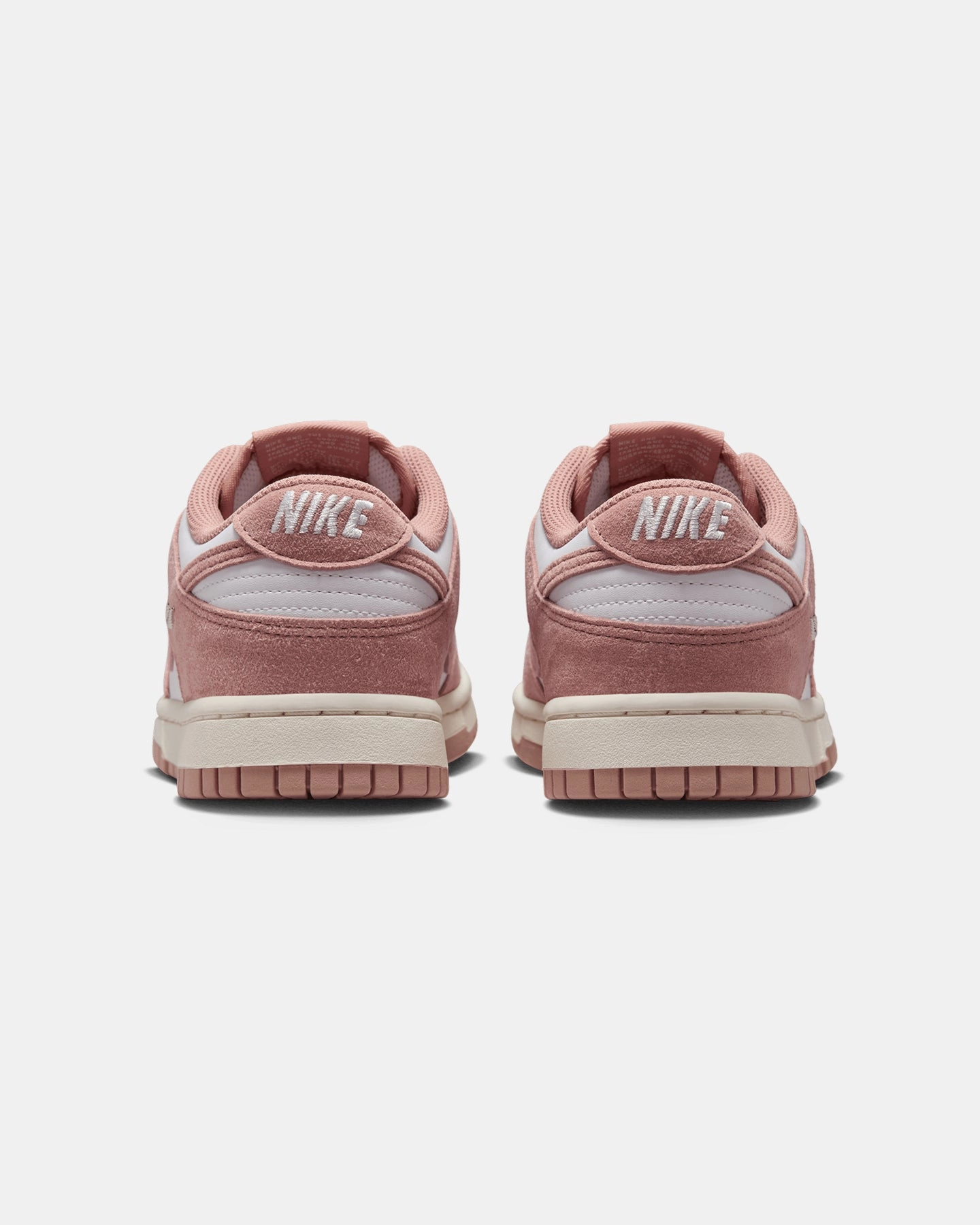 Nike Women's Dunk Low "Suede Pack" White/Pink Advanced Airflow System