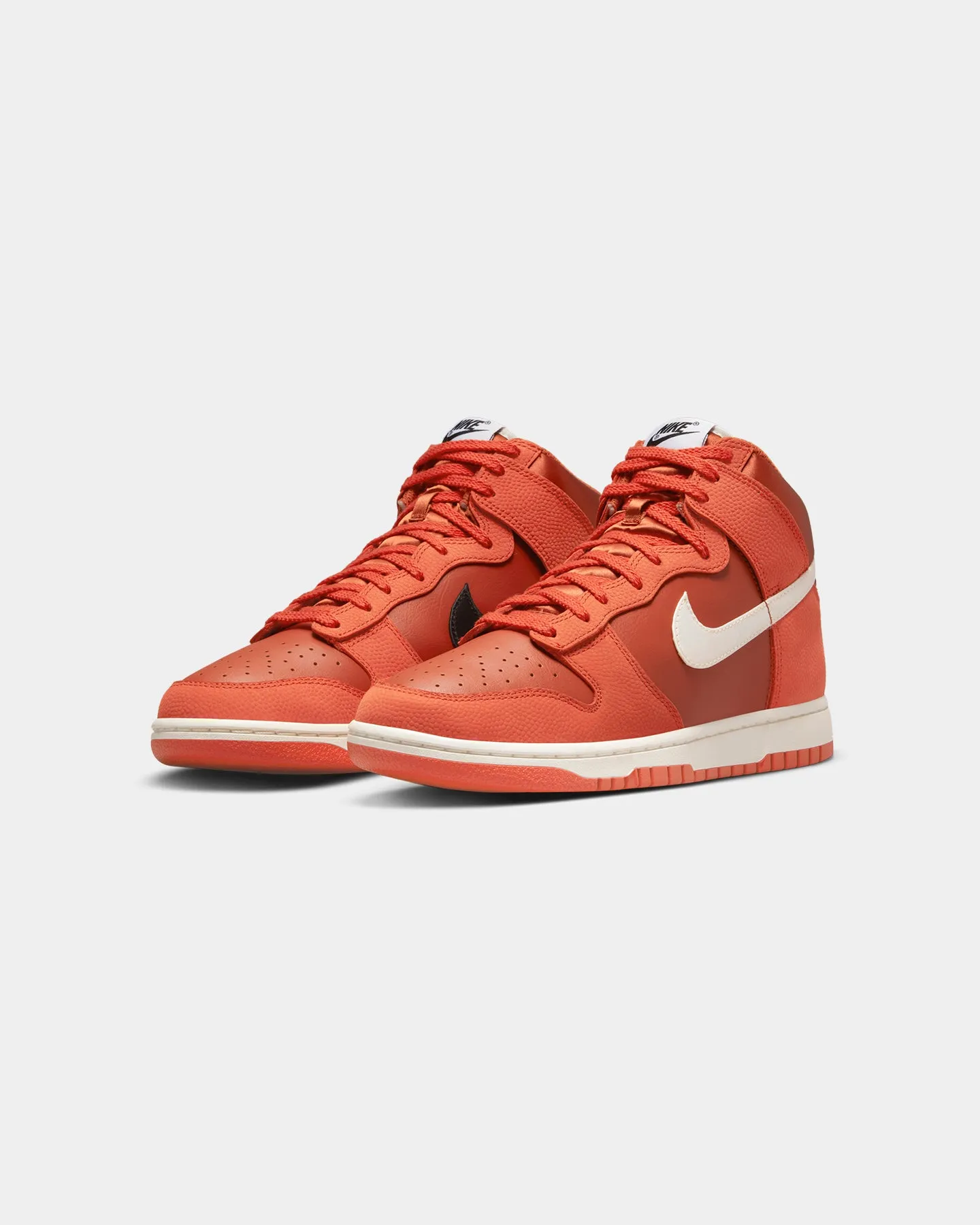 Urban breathability Work Shoes Nike Dunk Hi Retro PRM EMB "One Game" Mantra Orange