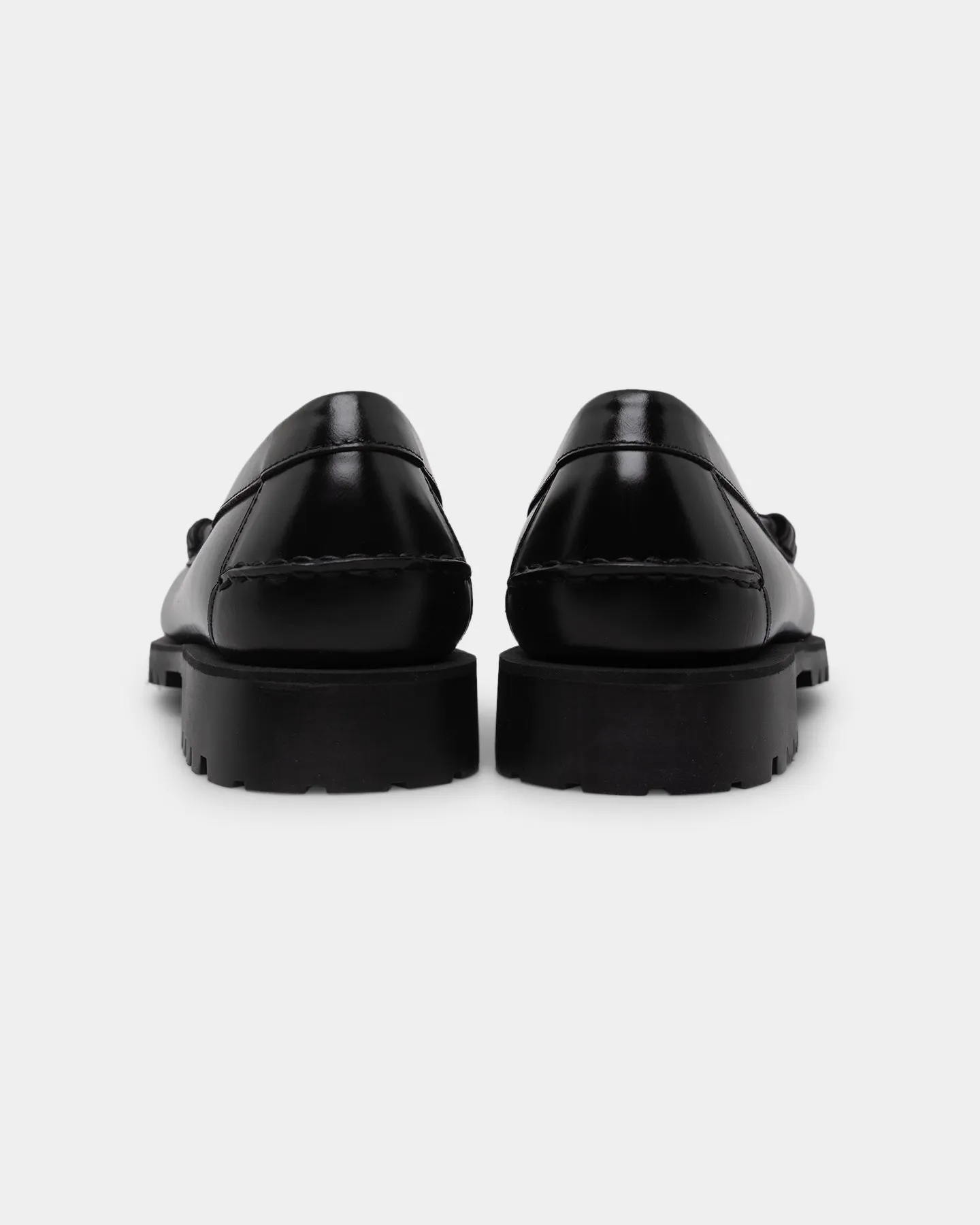 Sebago Dan Lug Black Wide fit Non Toxic Materials