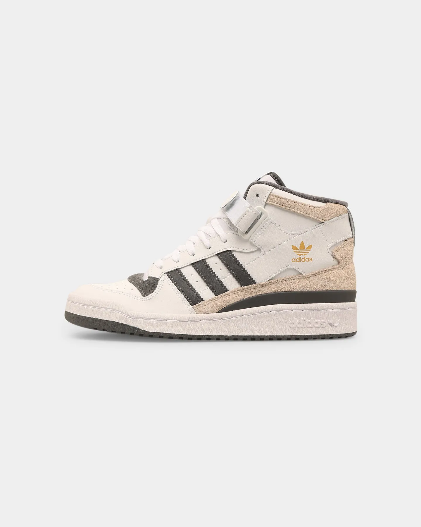 Adidas Forum Mid Ftwr White/Grey Moisture Wicking Liner