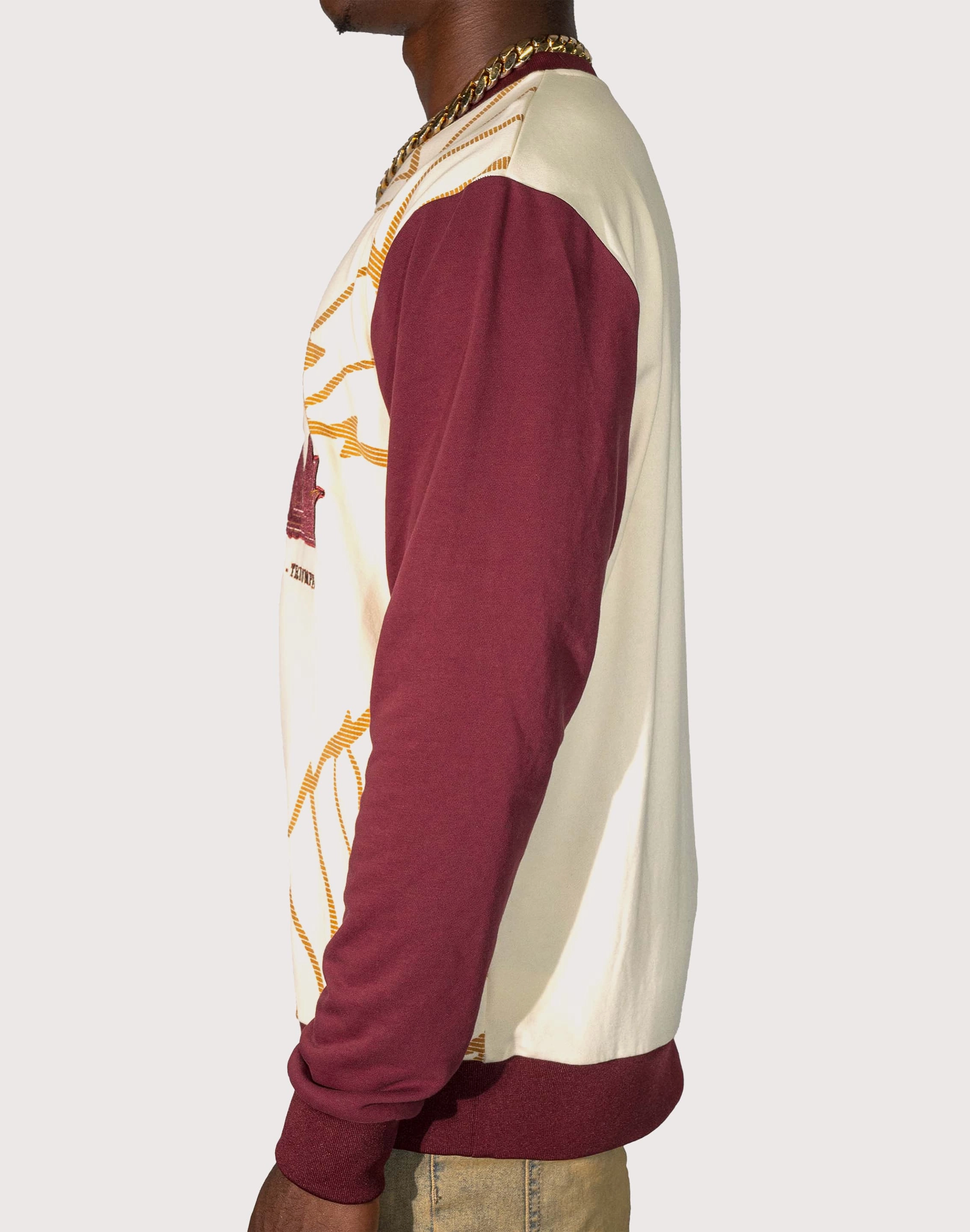 Sturdy flexibility wedge Blac Leaf P.O.T. Fleece Crewneck