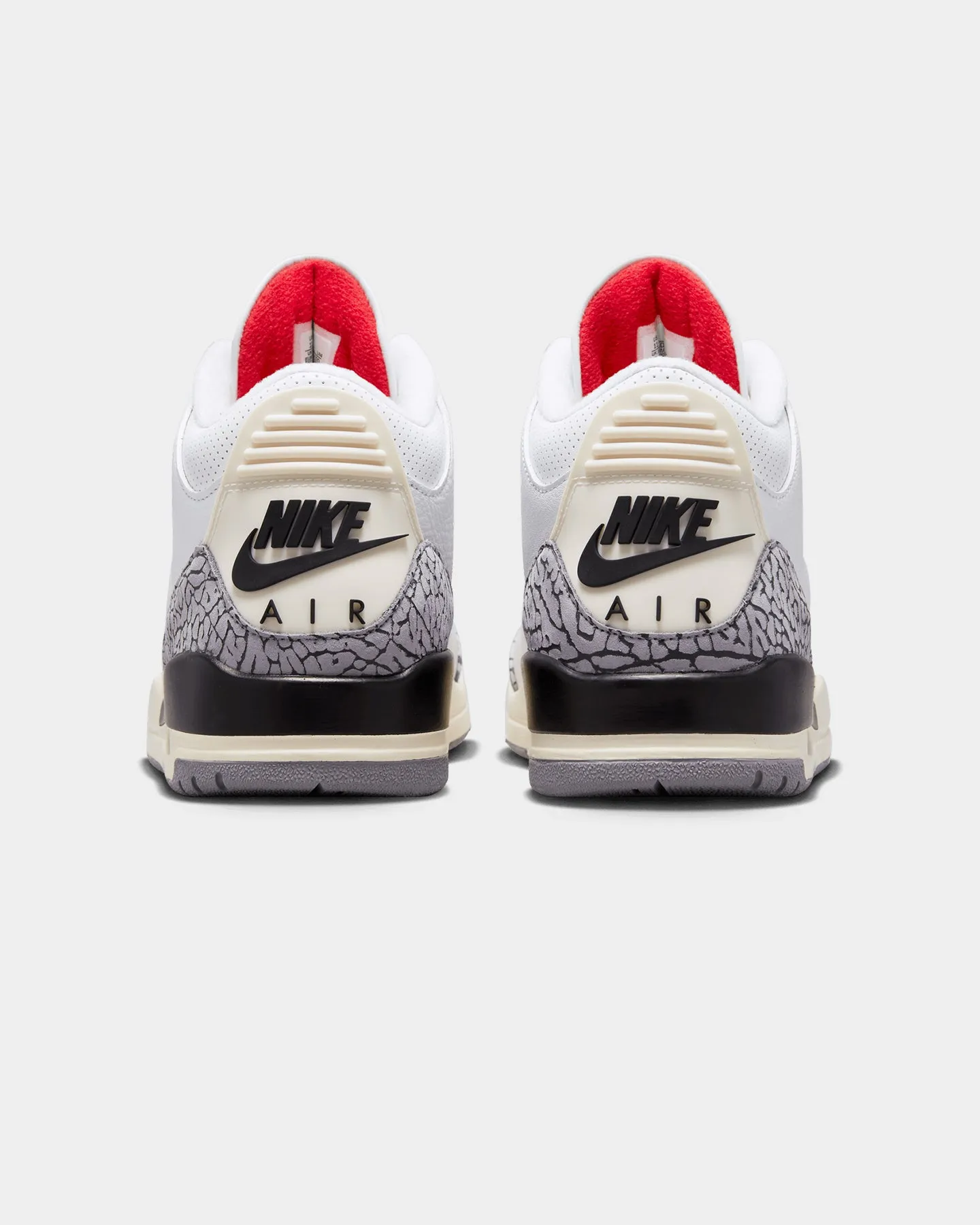 Jordan Air Jordan 3 Retro "White Cement Reimagined" Summit White/Fire Red/Cement Grey countryside Mid-top