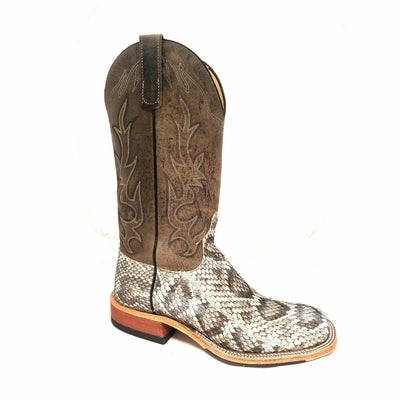 popularity - level Cushioned Insole Men??s Anderson Bean Square Toe Rattlesnake Boots 320030