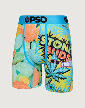 Plush Touch Psd Underwear Tropical Stoney Buds Boxer Briefs