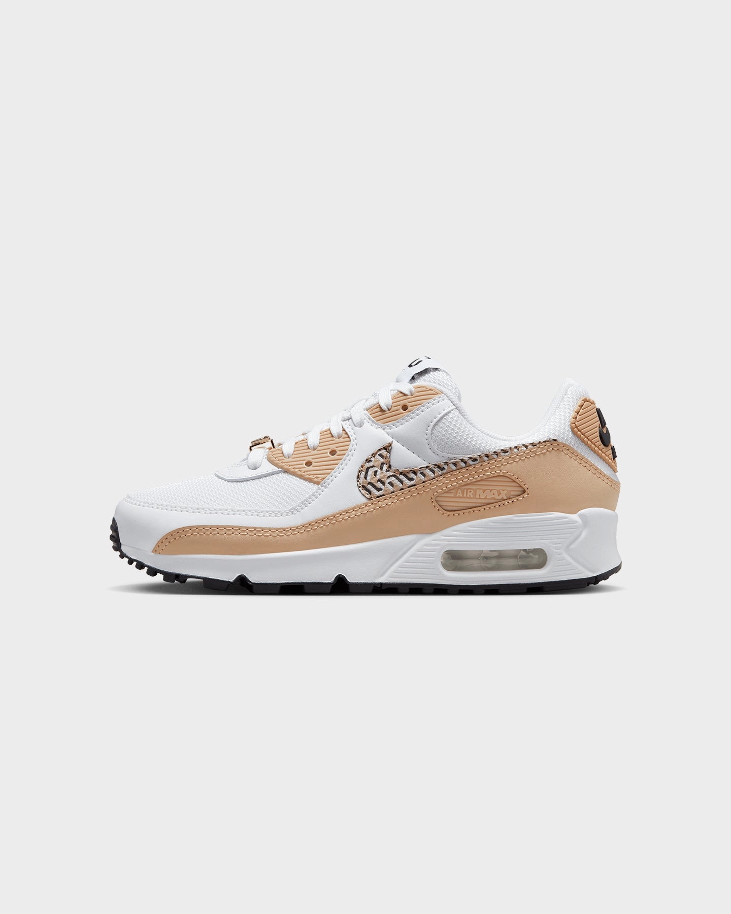 Nike Women's Air Max 90 "United In Victory" White/Hemp-Summit White open - toe Hiking Gear