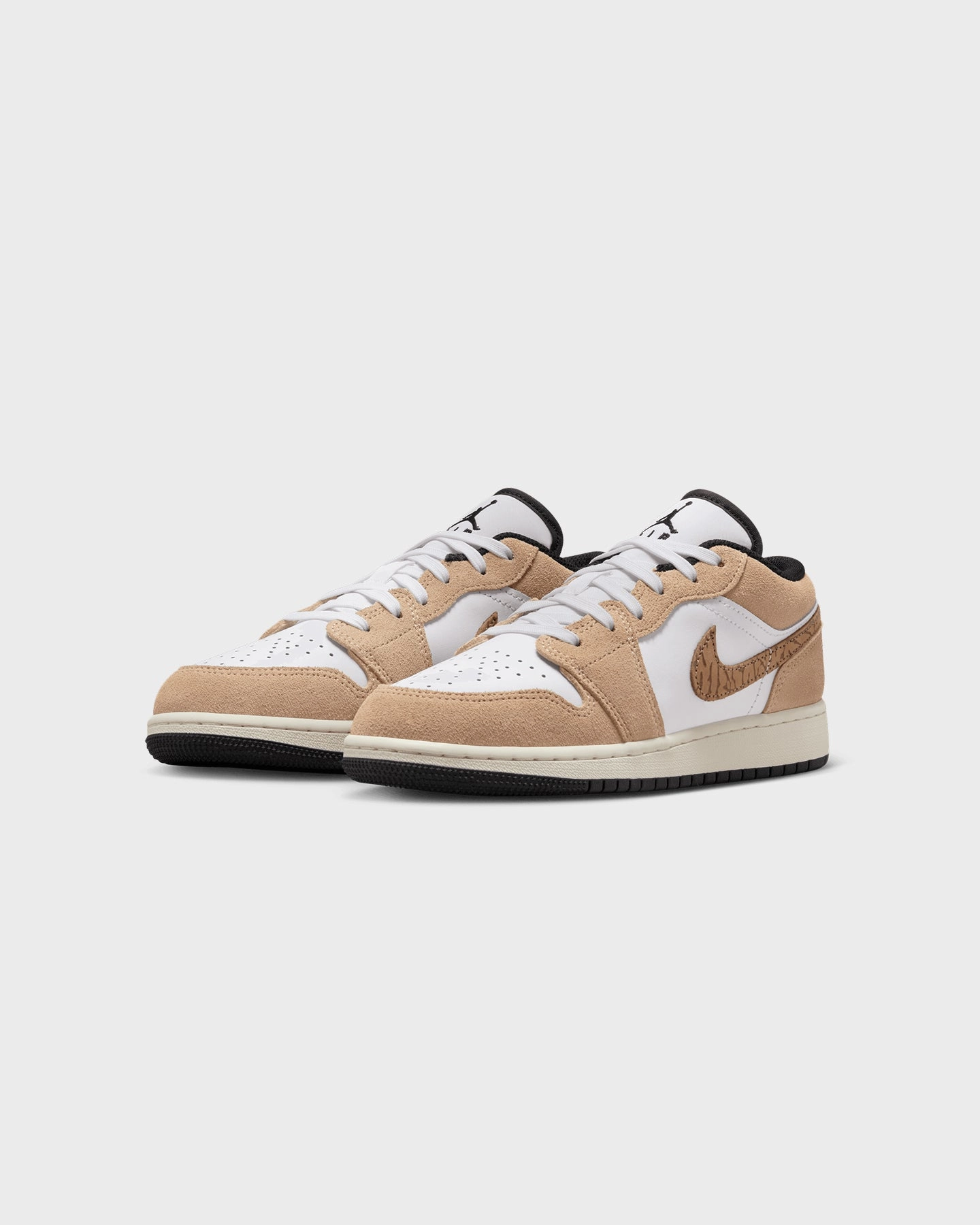 Jordan Kids' Air Jordan 1 "Brown Elephant" (GS) Hemp/Light British Tan Lightweight Performance