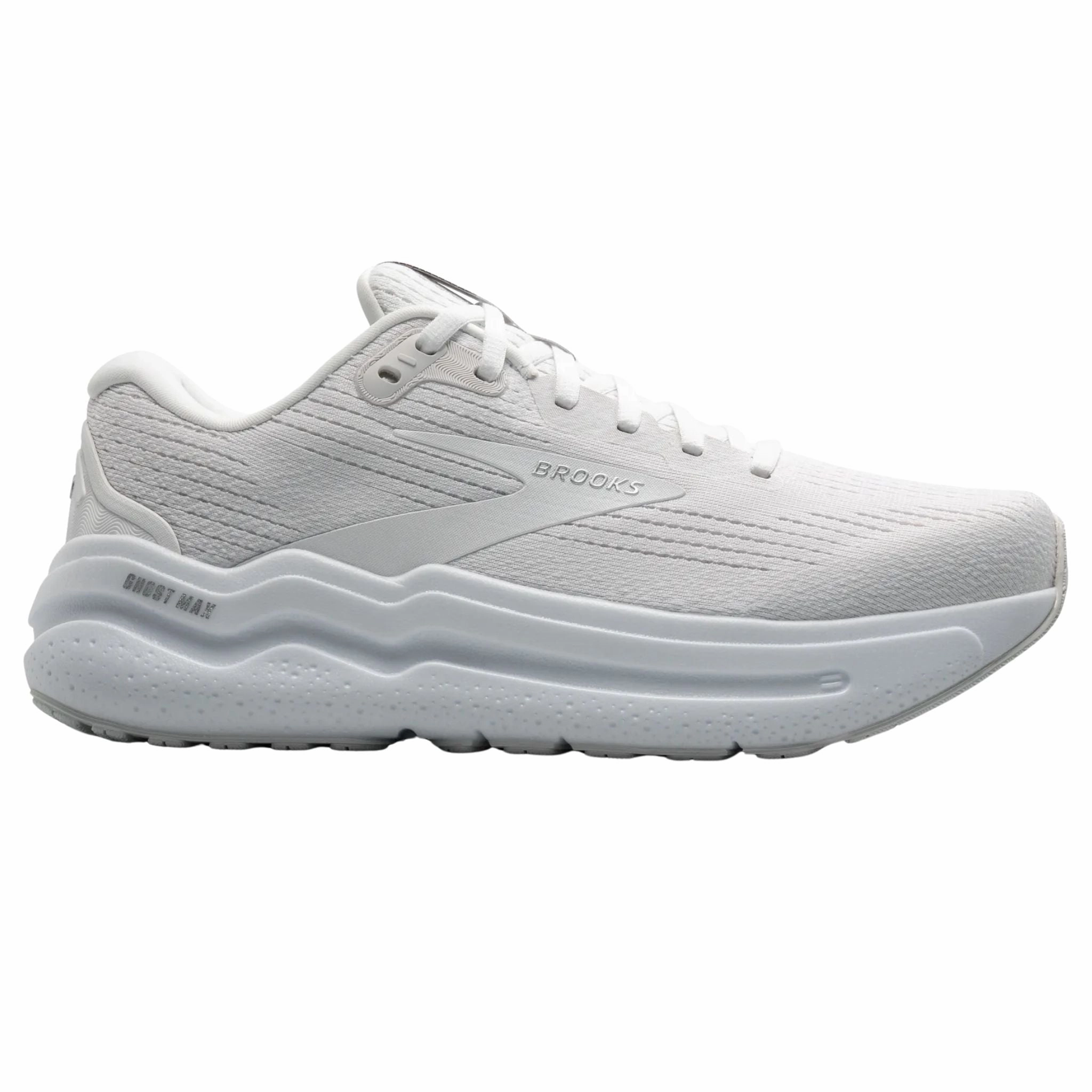 CasualWear Brooks Men's 110431 168 Ghost Max 2 Bright White Bright White Cushion Neutral Running Shoes