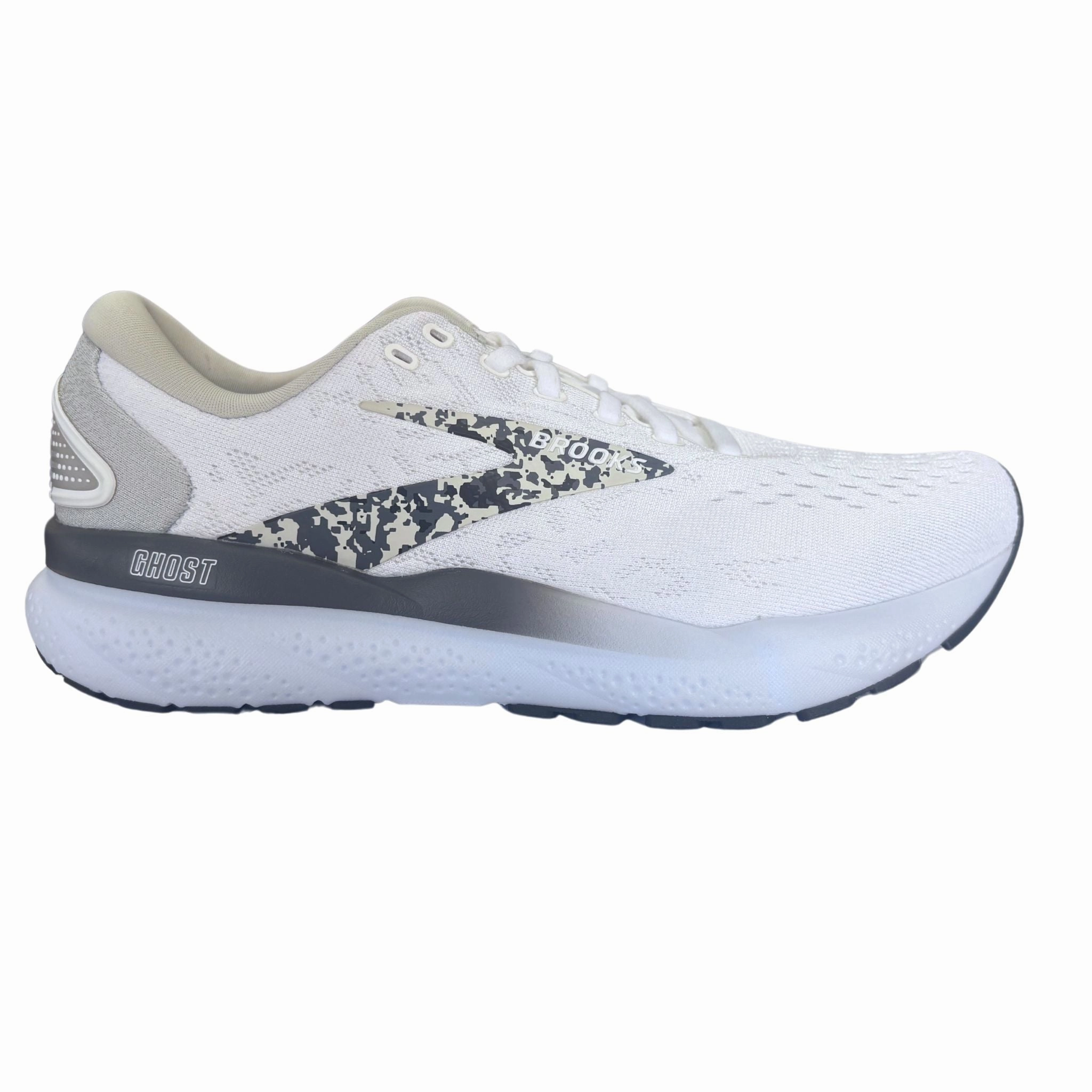 Slim wear Brooks Women's 120407 147 Ghost 16 White Oyster Lava Cushion Support Running Shoes