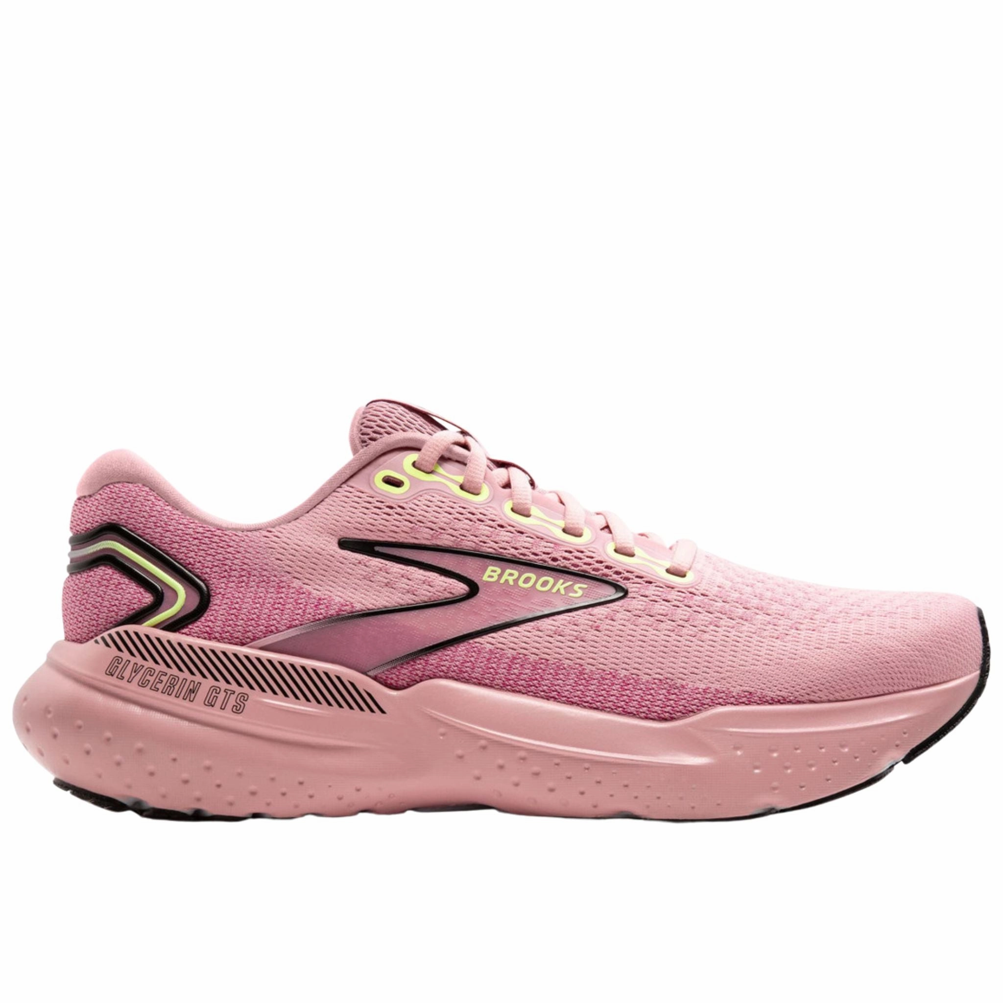 On Demand Comfort Brooks Women's 120409 612 Glycerin GTS 21 Zephyr Violet Green Cushion Support Running Shoes