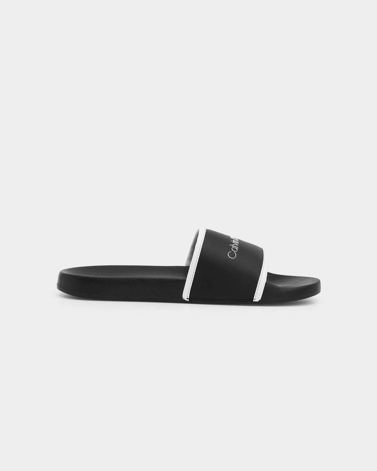 Calvin Klein Women's Institutional Logo Slide Black summer fashion trends