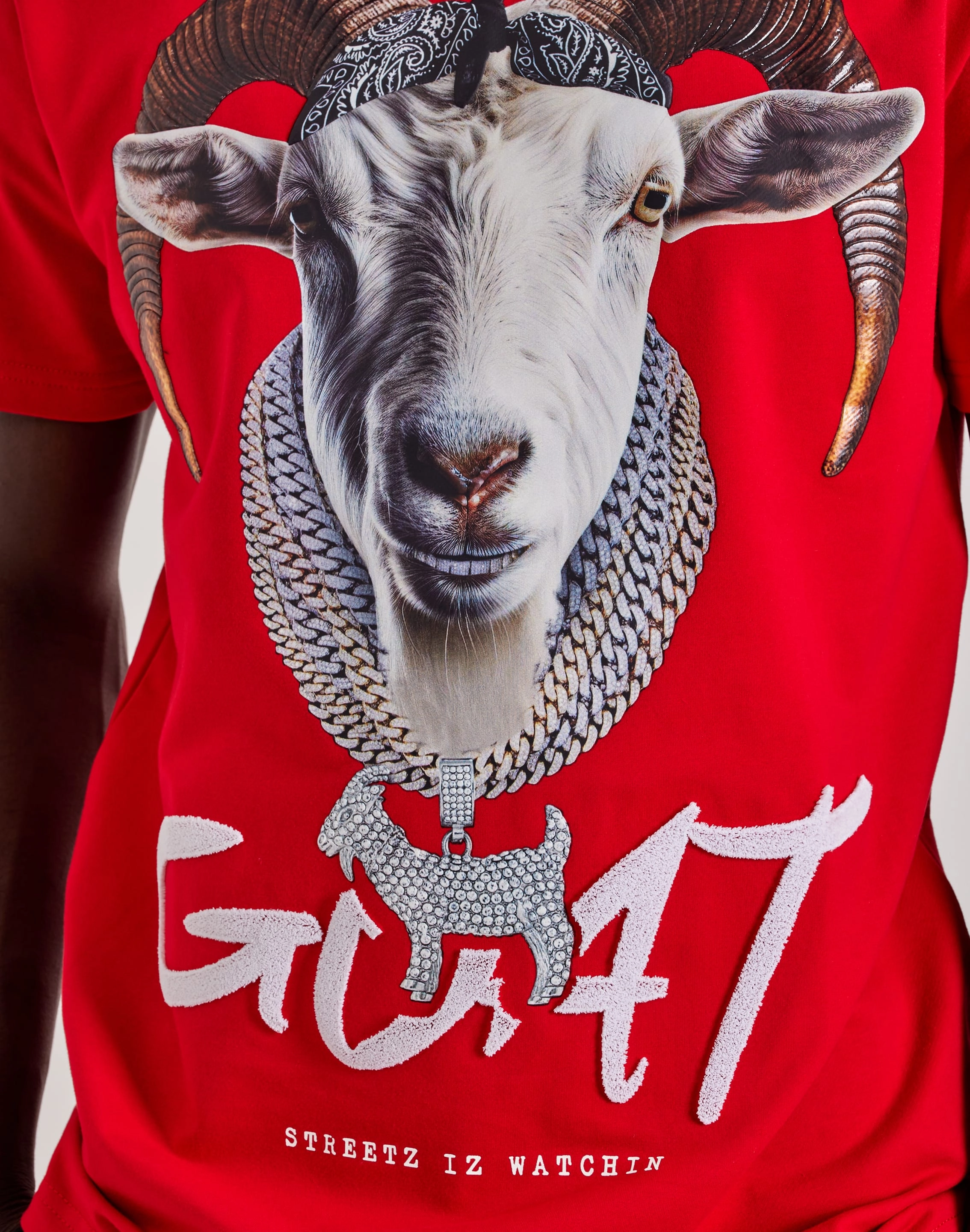 cycling - specific advantages Aerobic Streetz Iz Watchin Goat Tee