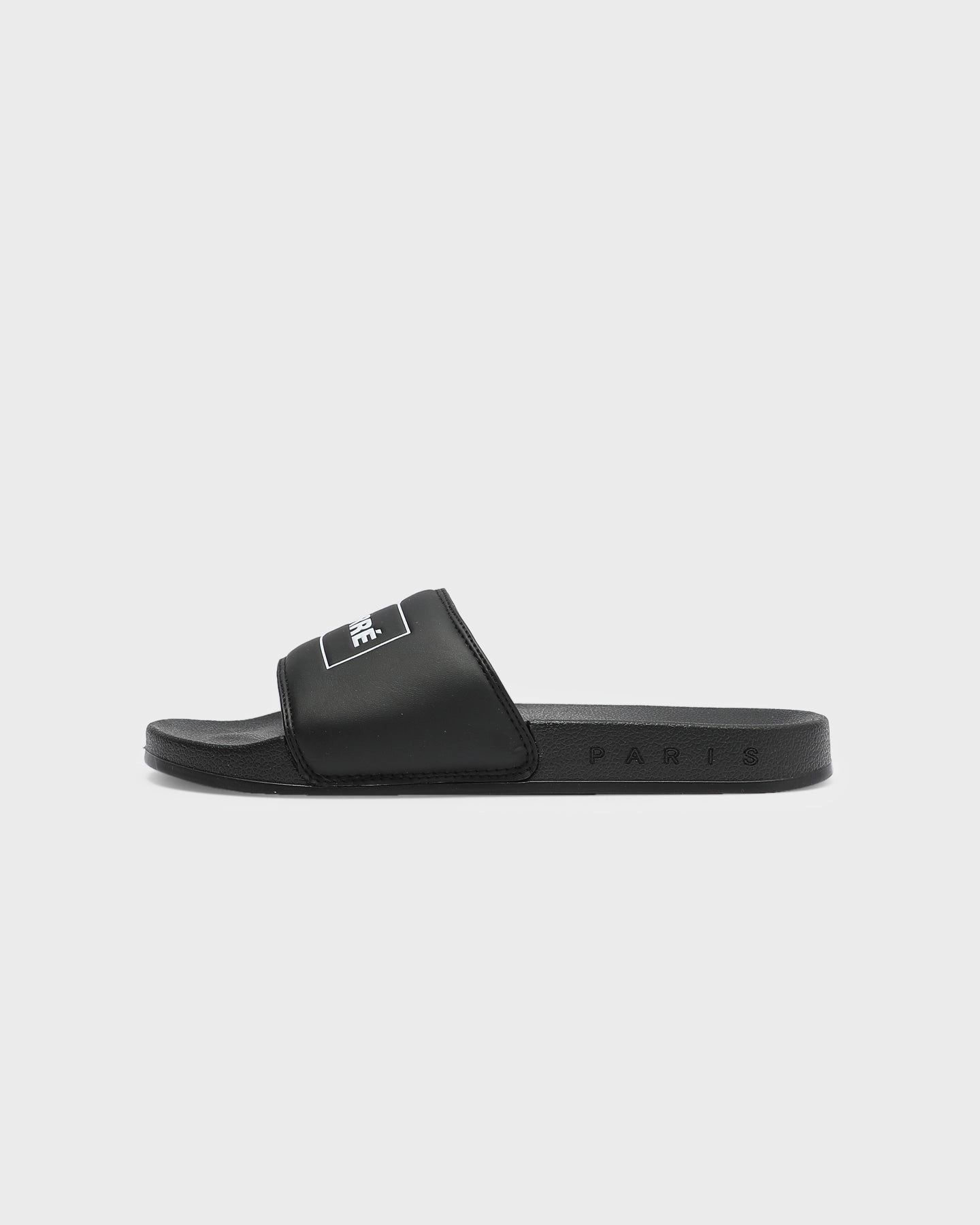 Carr?? Box Classique Slide Black most formal Footbed