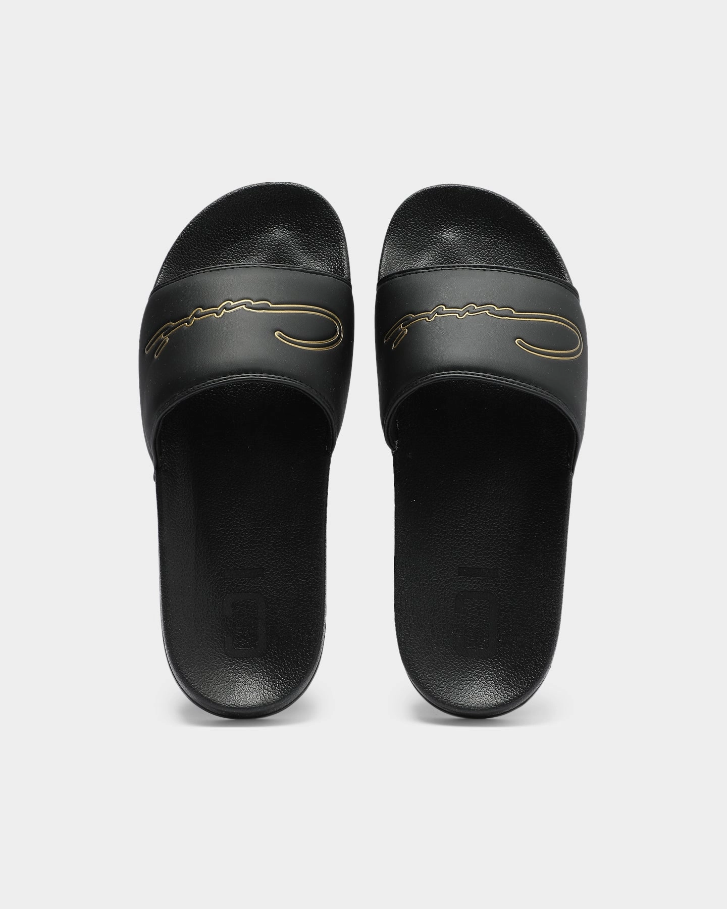 Luxurious Comfort Luxe support Carr?? Scripted Slide Black