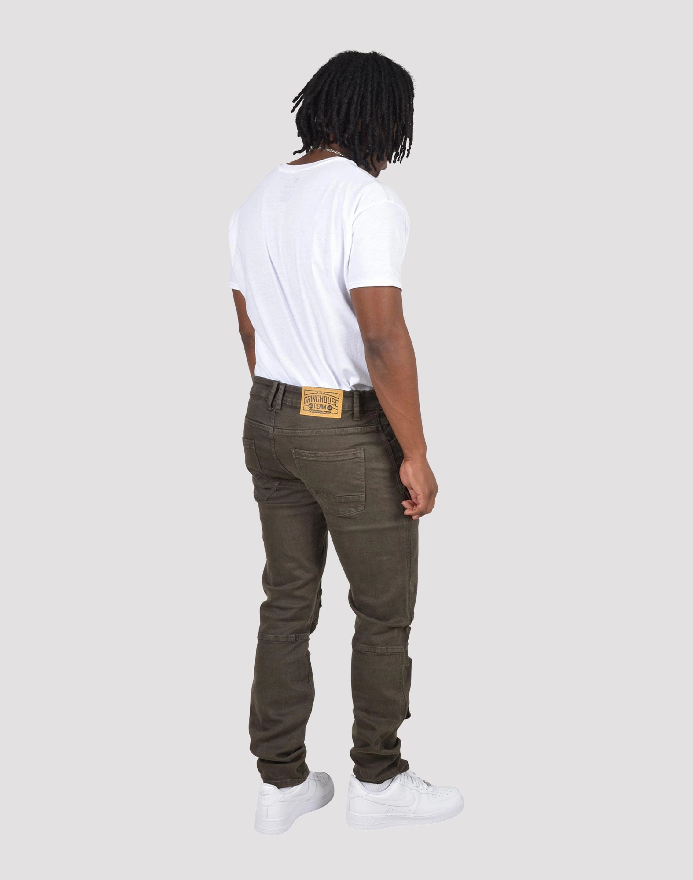 vital Grindhouse Twill Front Cargo Log Zip Pants