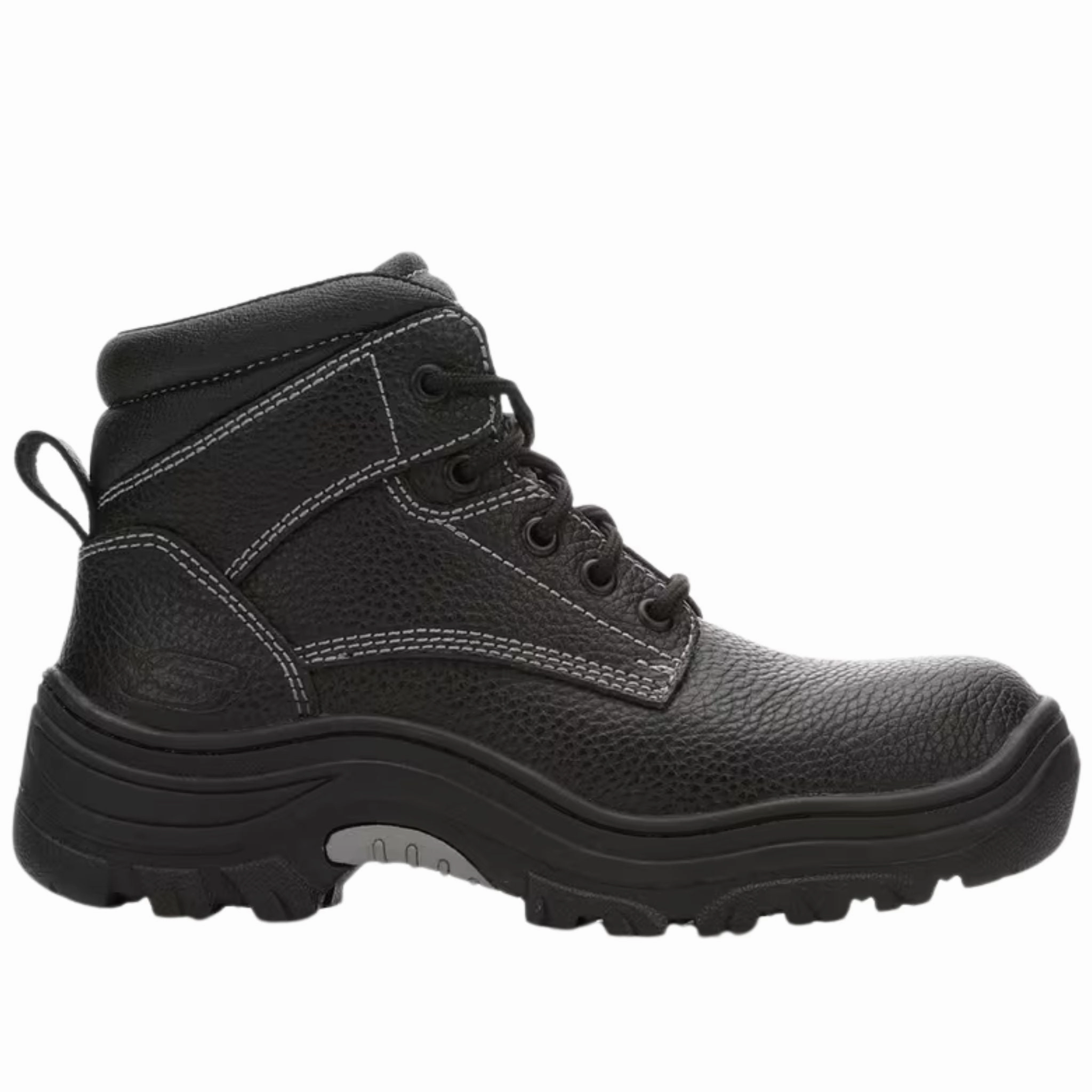 Moisture Wicking Linings Skechers Women's 77241 Burgin Krabok Black Steel Toe Work Boots