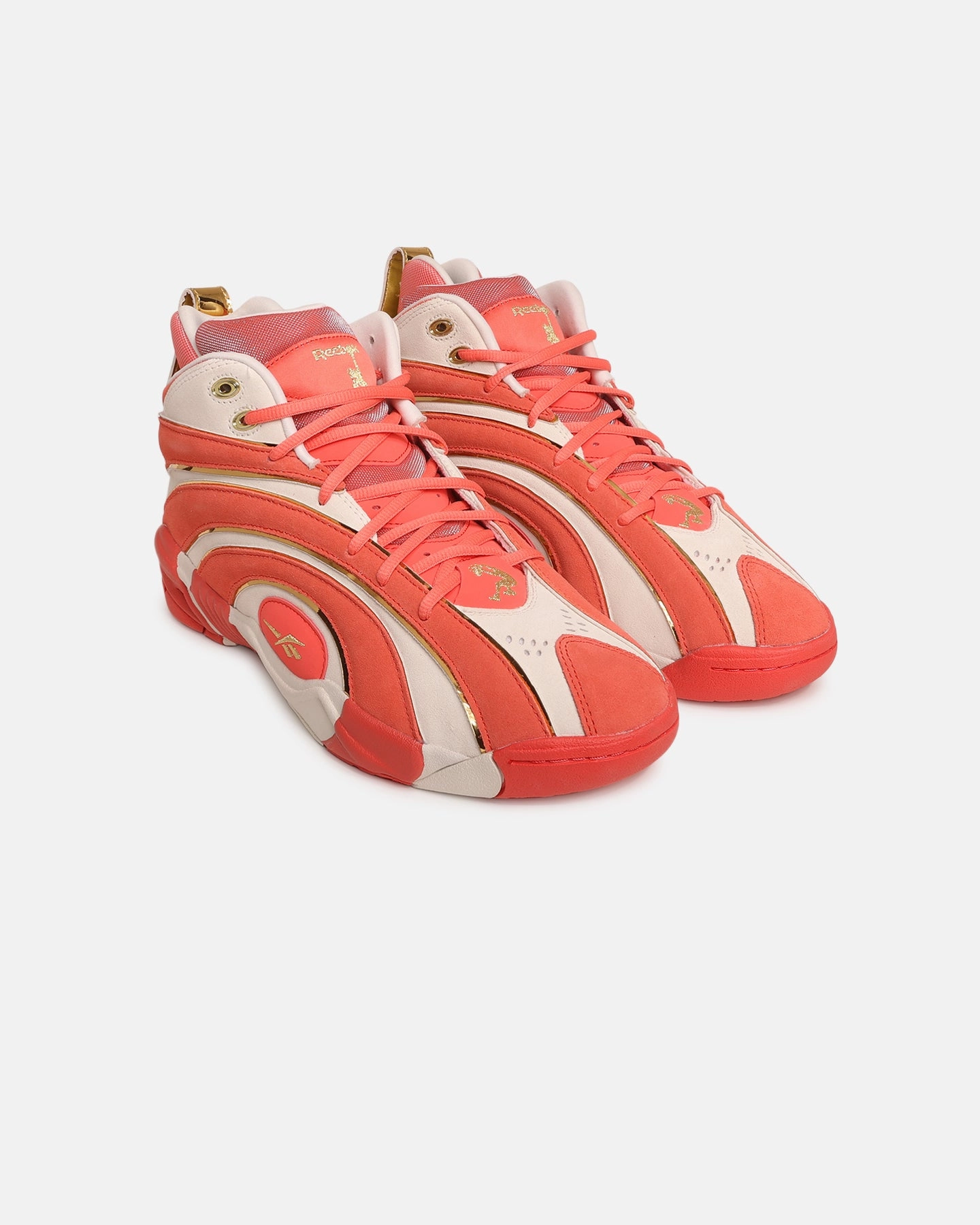 Reebok Shaqnosis Chalk Sharp Speed Sneakers Removable Insoles