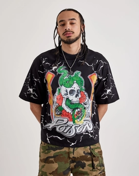 Central Mills Poison Cropped Tee kids - style