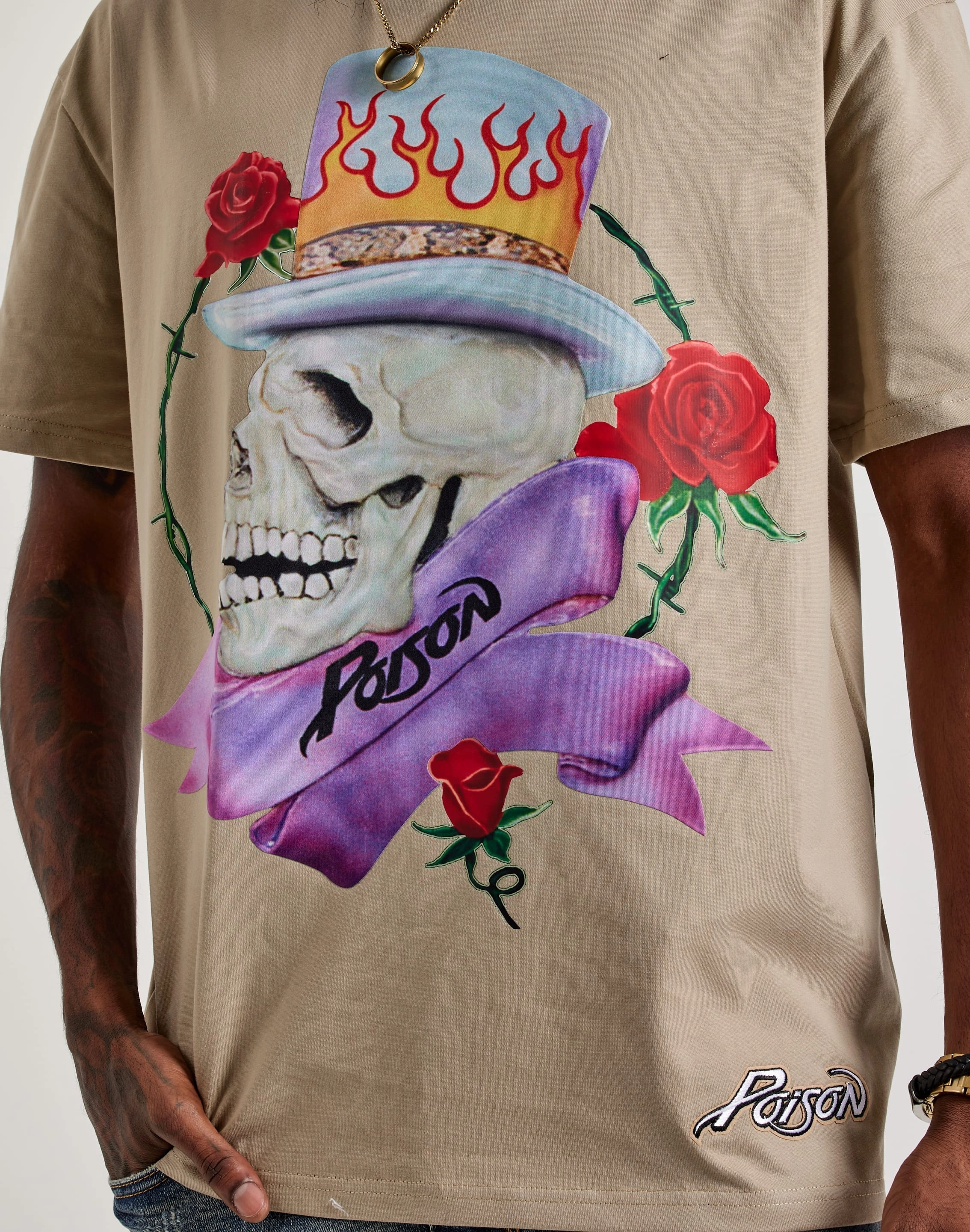 Central Mills Poison Love On The Rocks Tee Non Tangling Lacing Secure stability