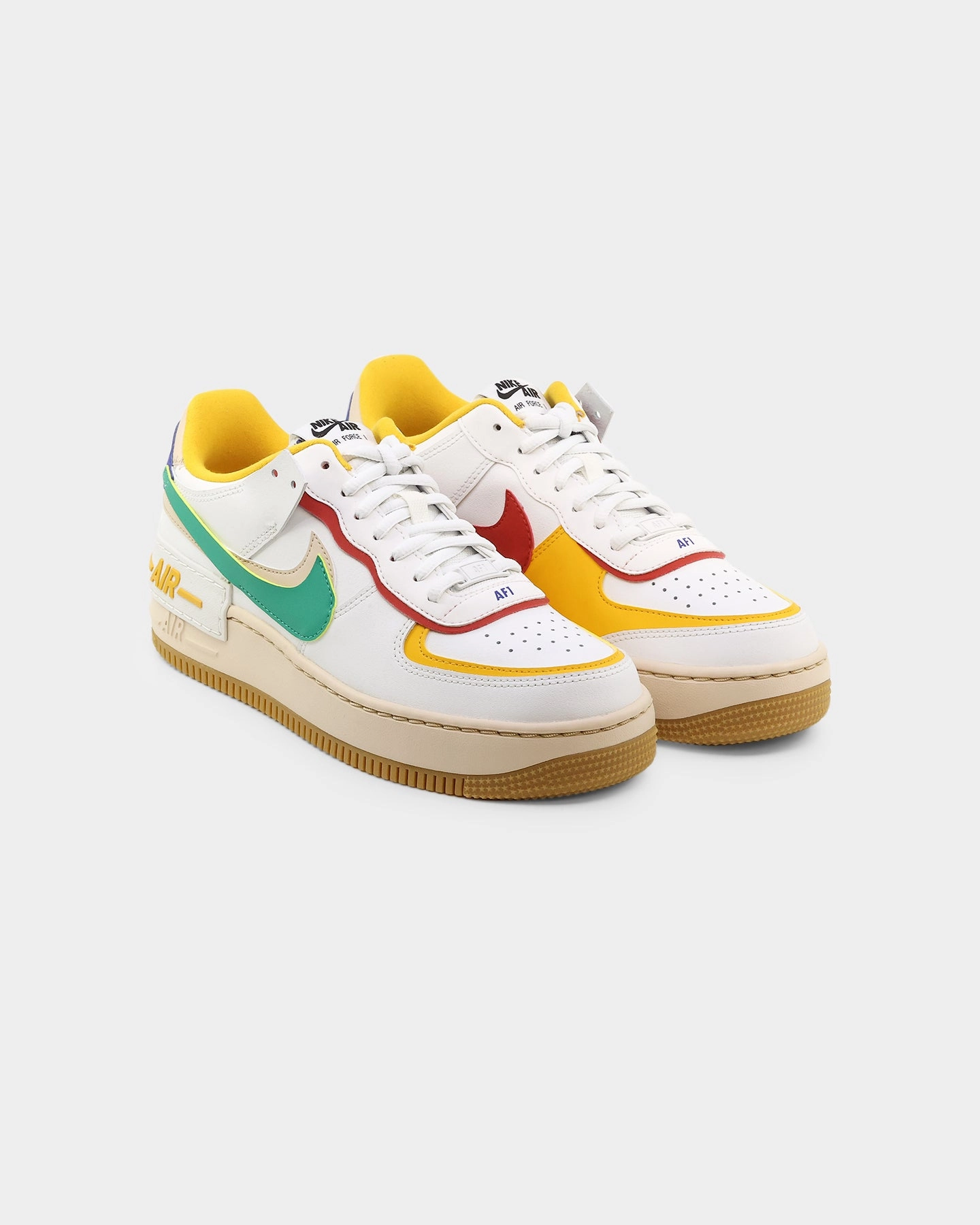 Nike Women's Air Force 1 Shadow Summit White avid cyclists All-Weather Comfort