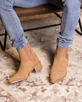 Saint Morta Nomad Pointy Toe Chelsea Boot Mocha Cool Kids Abrasion Shield Toe