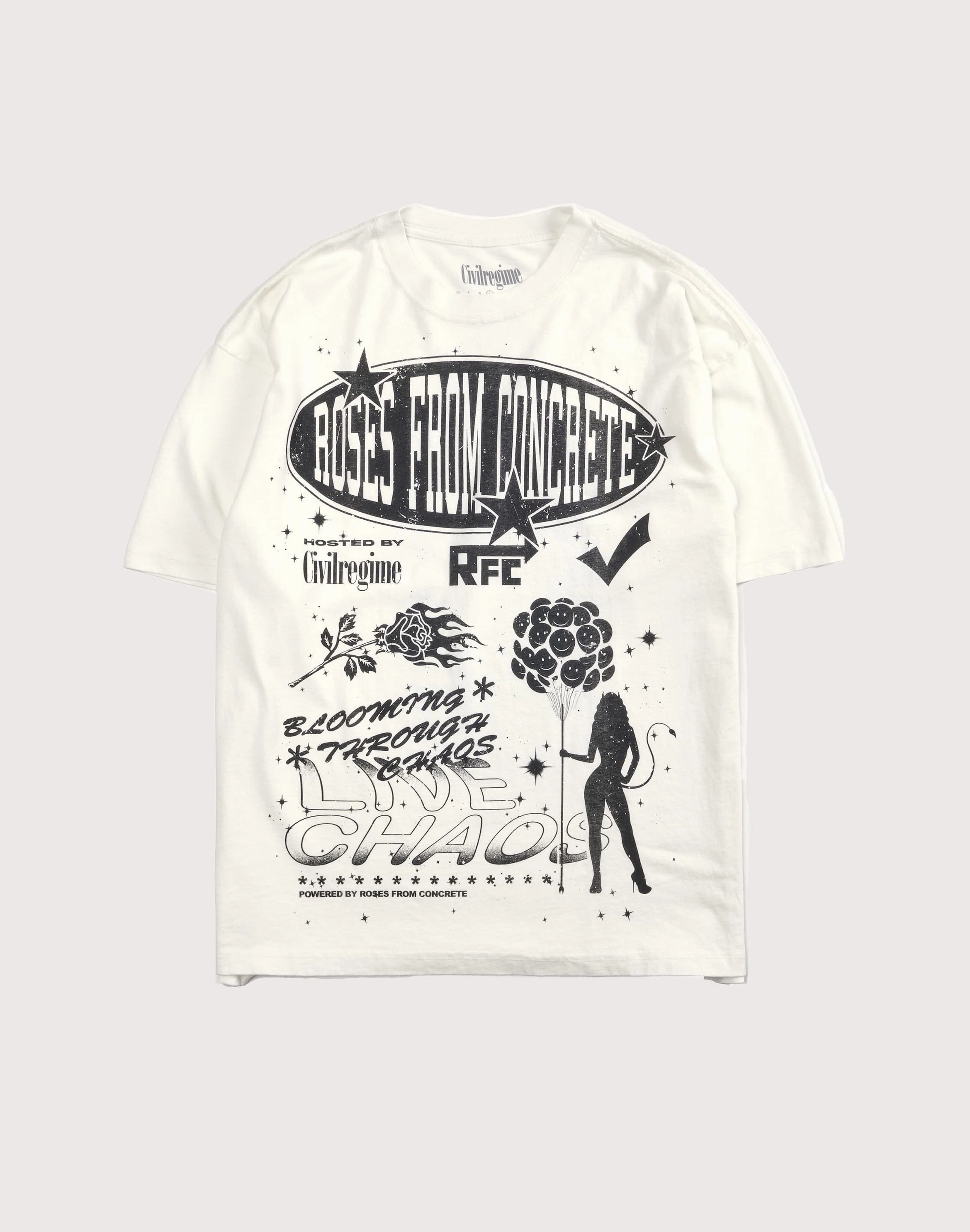 Eco Friendly Composite Comfortable CIVIL CLOTHING American Class 3 Fire Extinguisher Oversized Tee