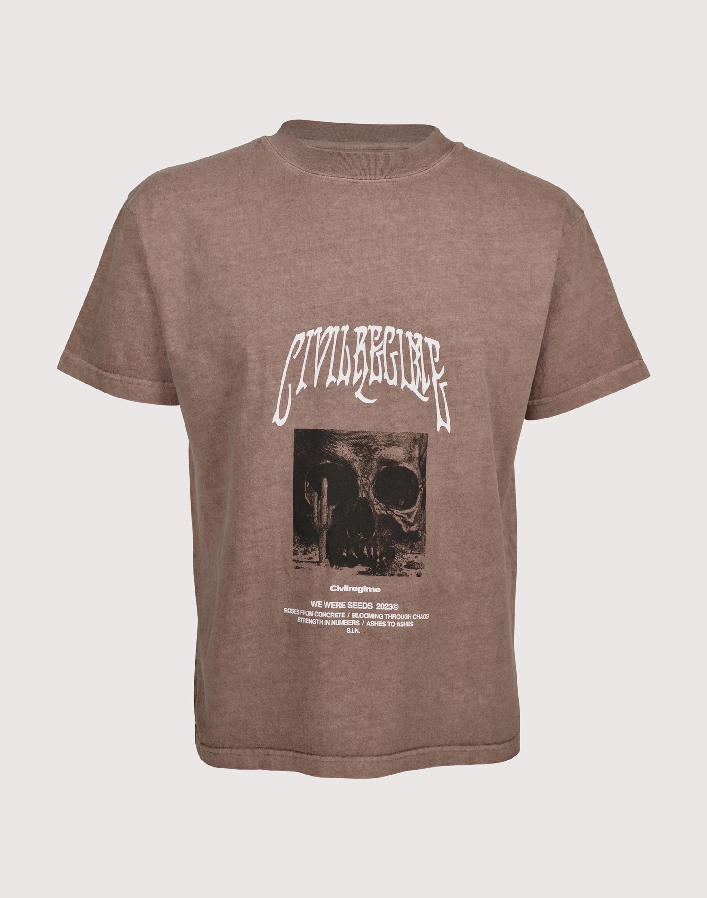 Skating CIVIL CLOTHING Melted Memories Tee
