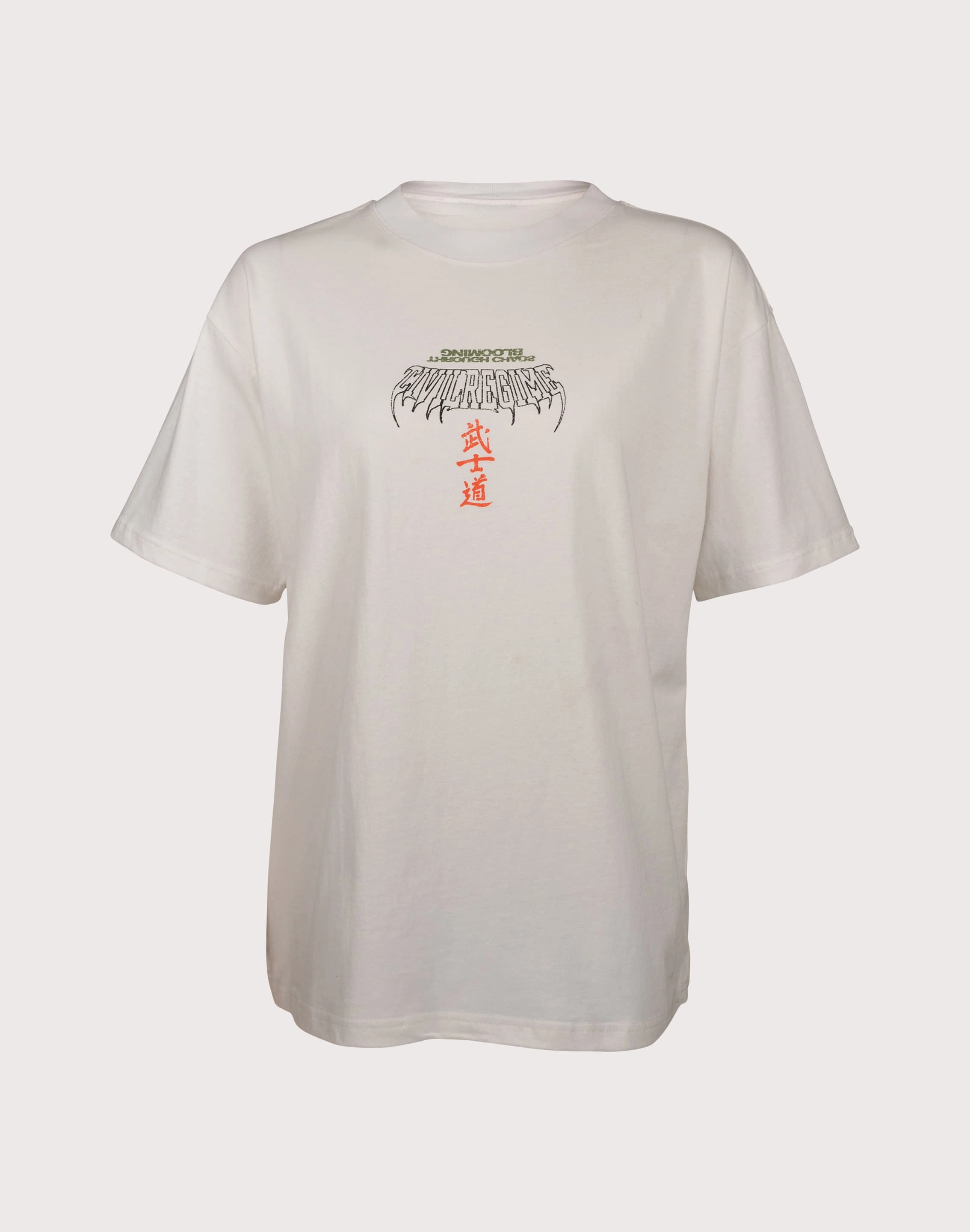 CIVIL CLOTHING Whisp Of Crane White Tee Zero Drop Platform