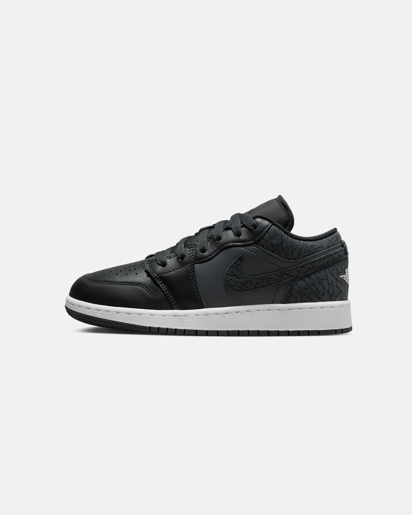 Jordan Kids' Air Jordan 1 Low SE (GS) Off Noir/Black Structured ease Street Ready
