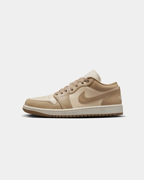beach - style Jordan Women's Air Jordan 1 Low "Rattan" Rattan/Desert Camo-Sail