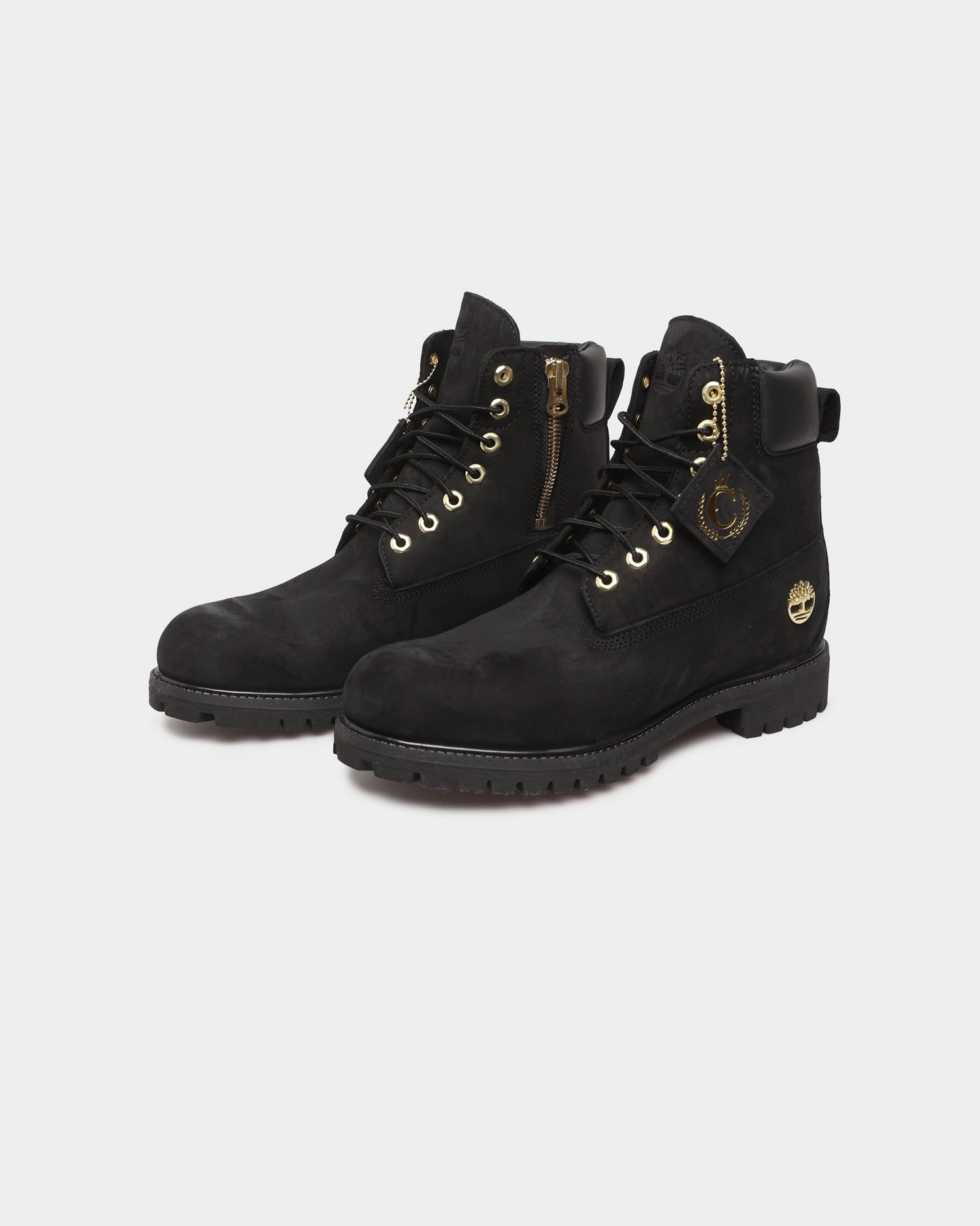 Timberland X Culture Kings 6" Premium Boot Black/Gold Refined Ease shock - absorption - level