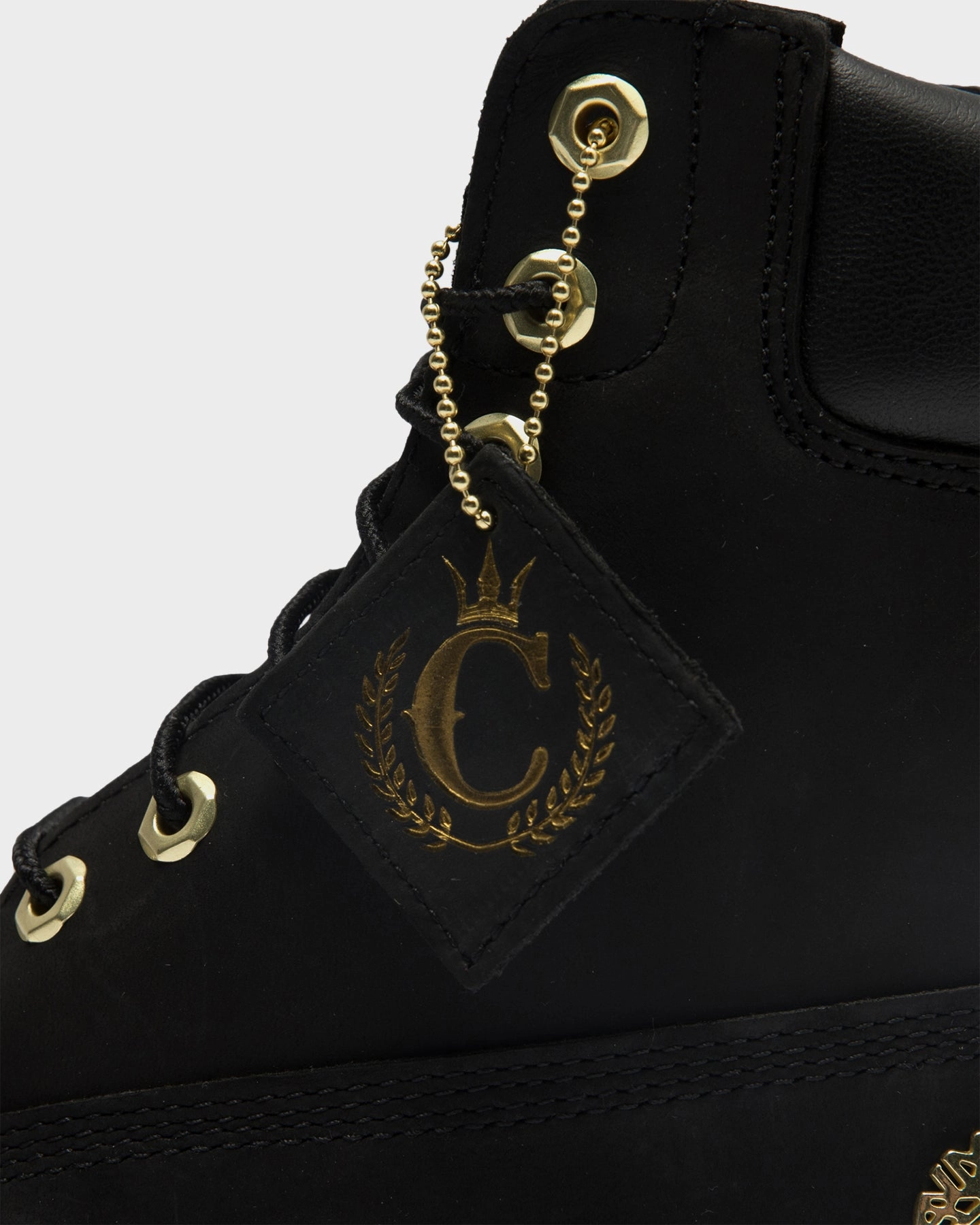 Timberland X Culture Kings 6" Premium Boot Black/Gold weekenders' options Traction Enhancing Treads