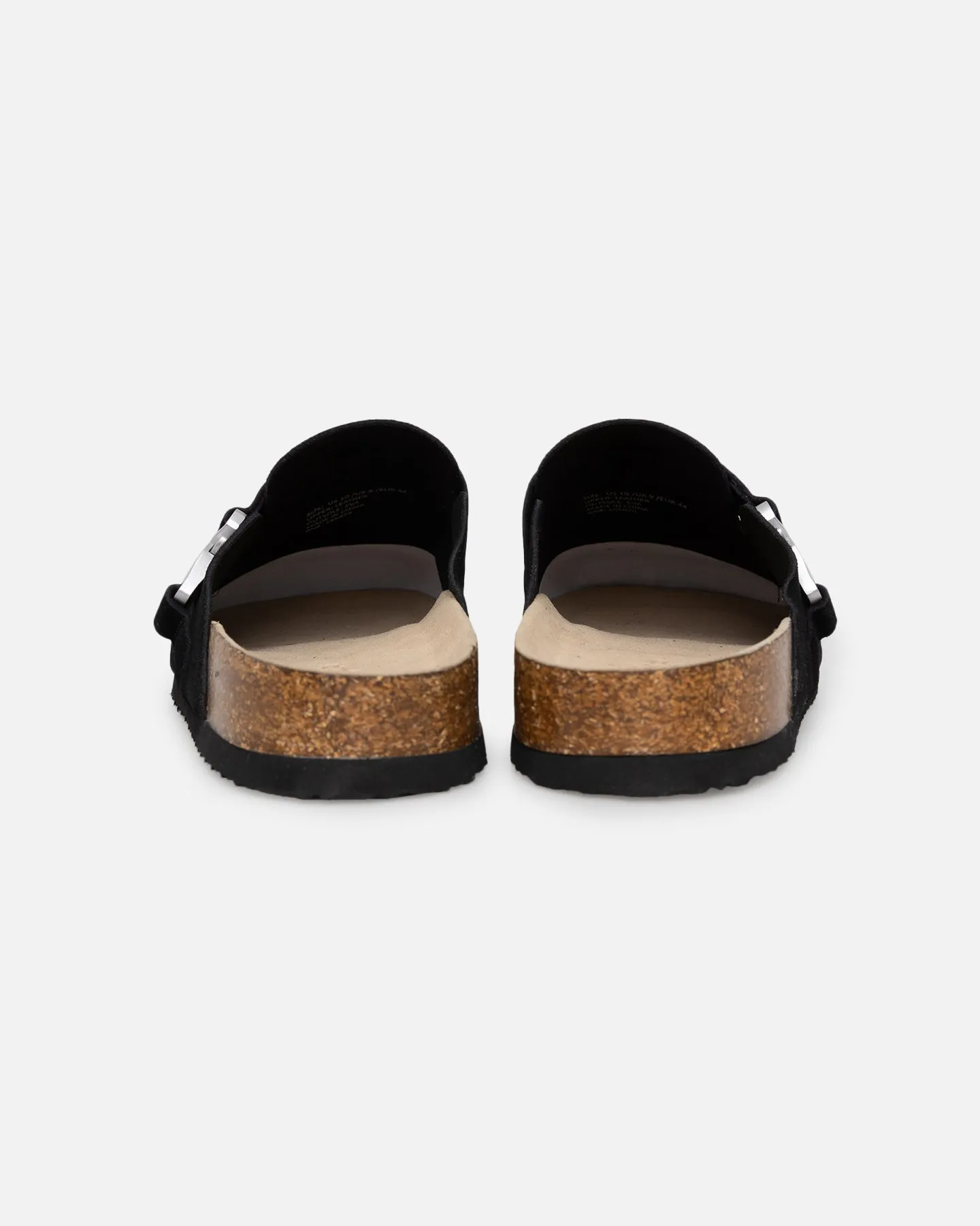 Non Irritating Seams Loiter Spire Mule Black