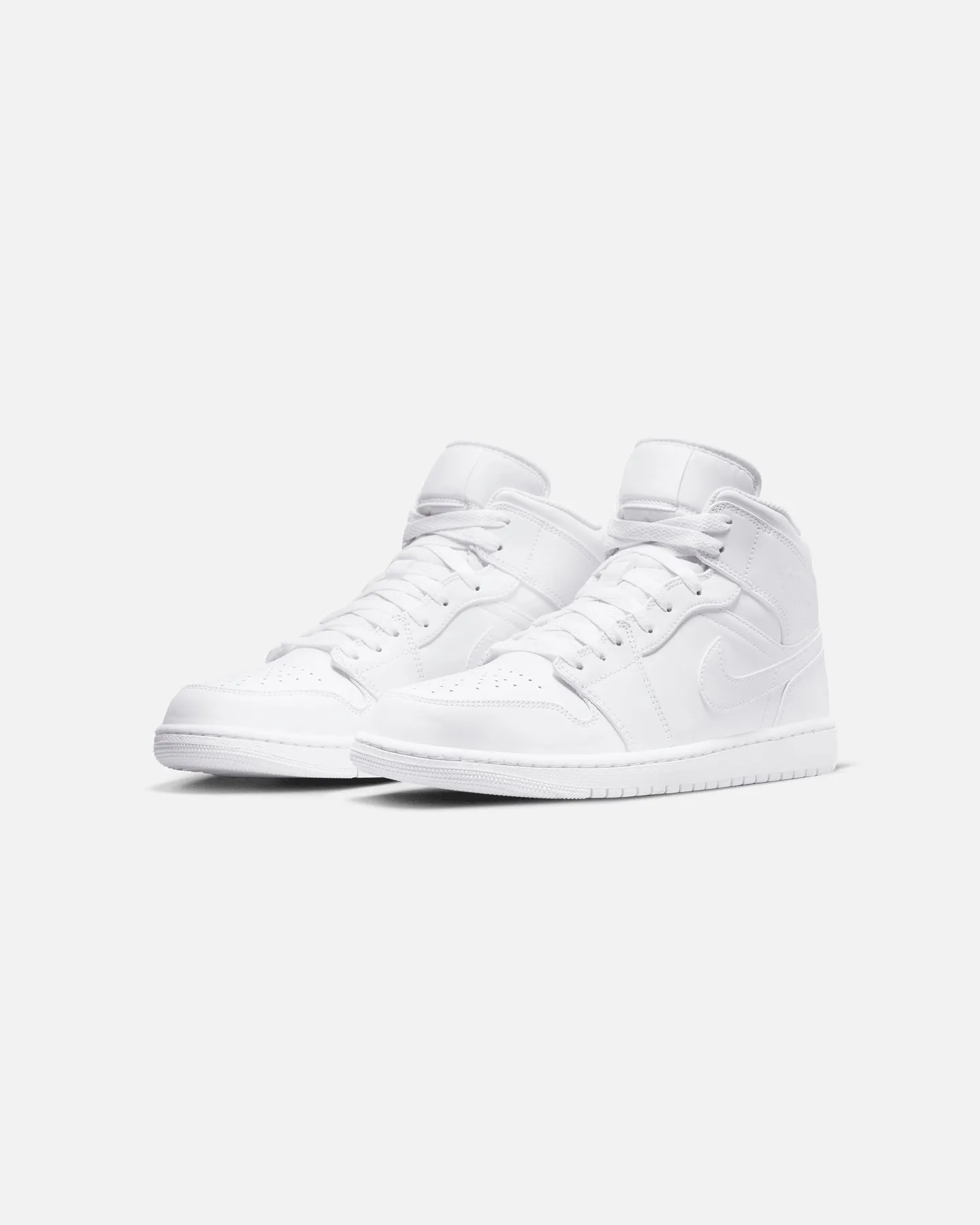 Dynamic Use Jordan Air Jordan 1 Mid White/White
