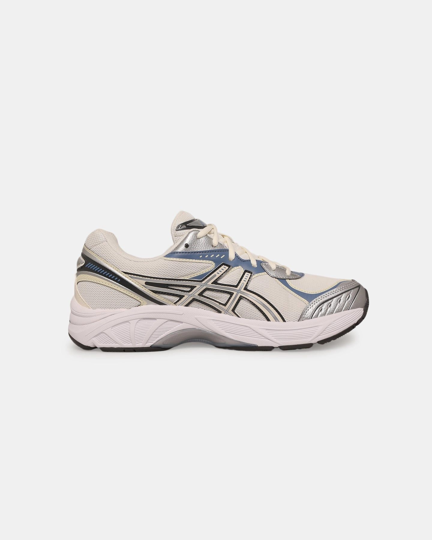 Comfortable Wear lace up closure Asics GT-2160 Cream/Blue