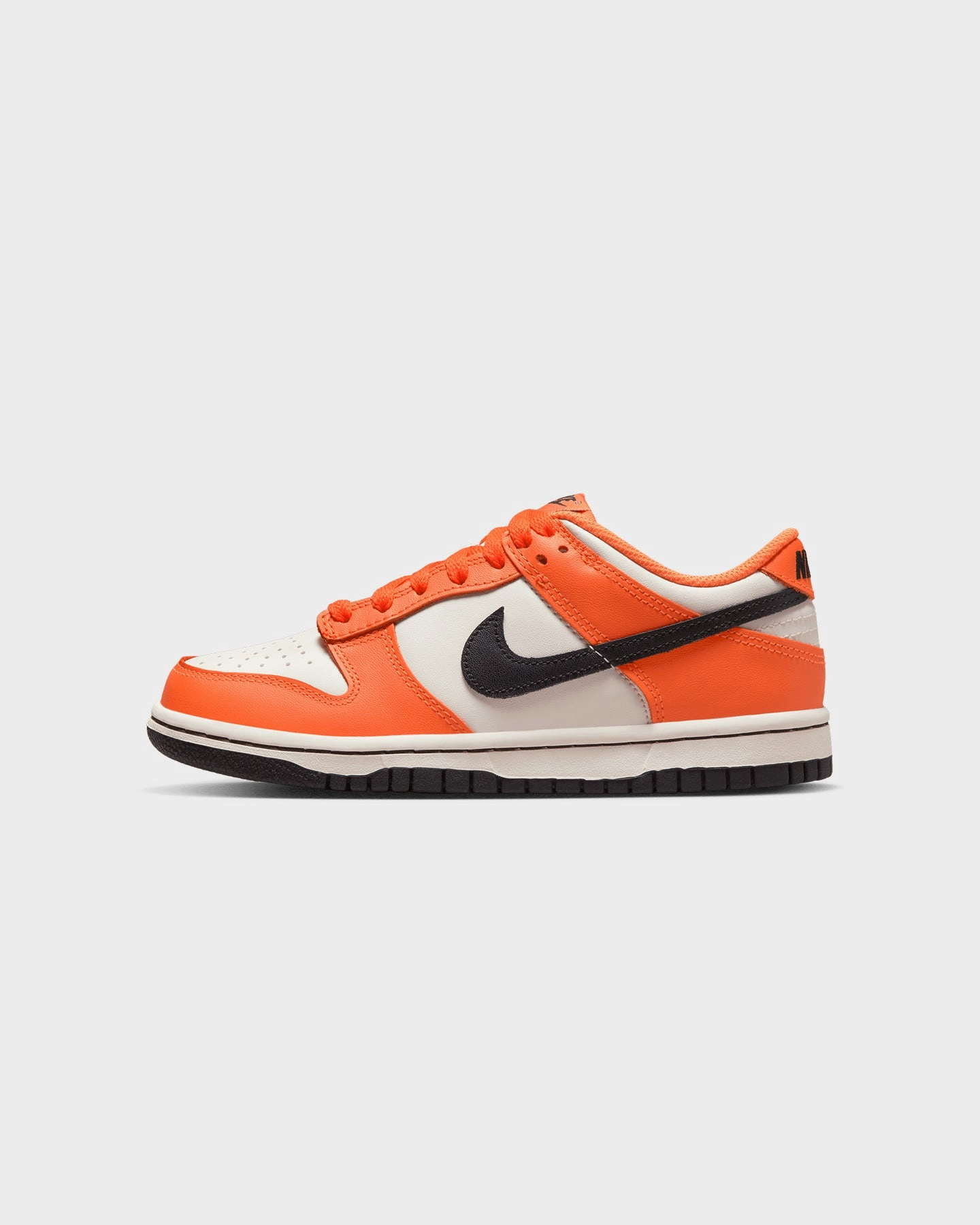 Breathable Ease Light Arch Nike Kids' Nike Dunk Low "Halloween" Phantom/Black-Safety Orange