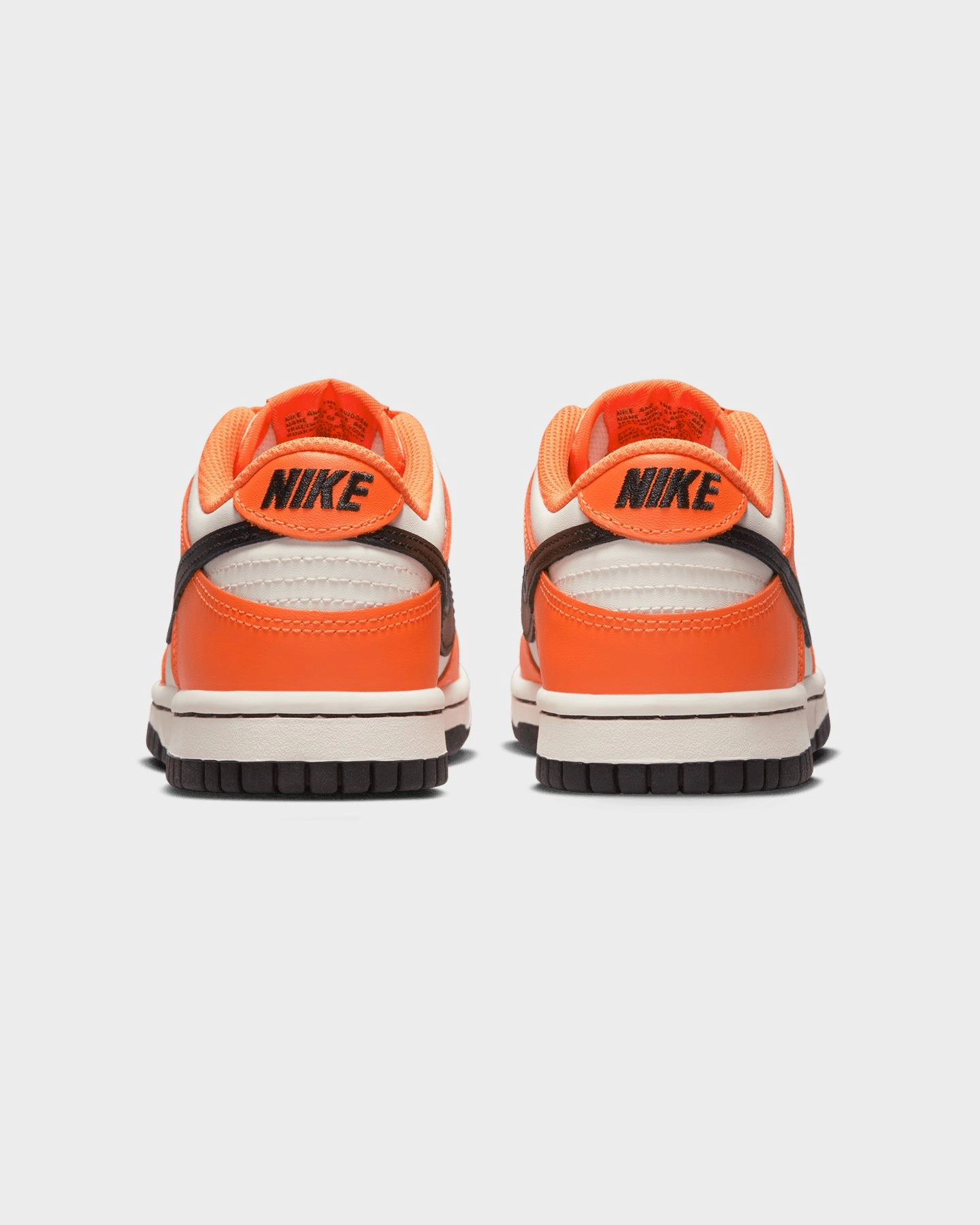 Nike Kids' Nike Dunk Low "Halloween" Phantom/Black-Safety Orange Pressure Relief Padding