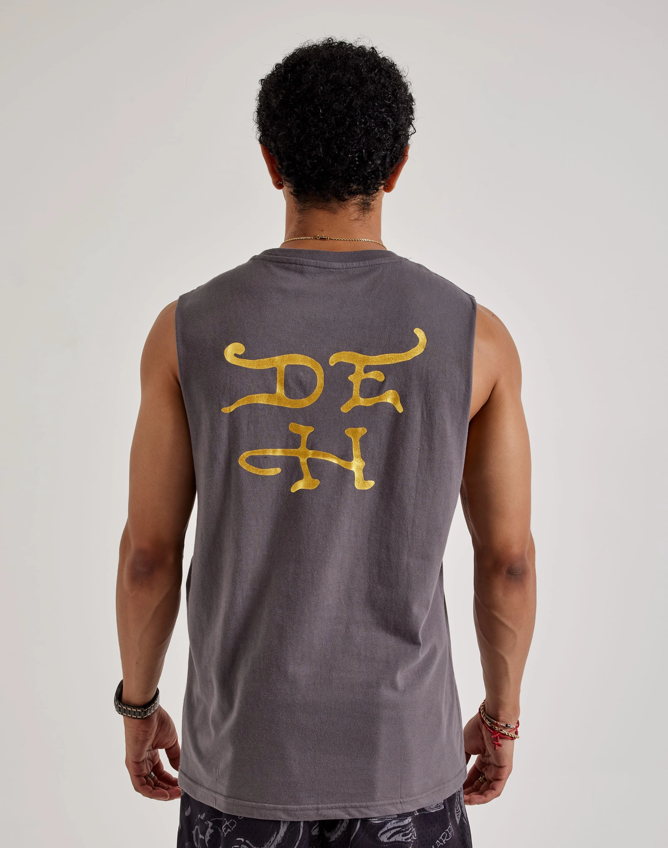 Ed Hardy Eagle Snake Sleeveless Tee Minimalist Footprint