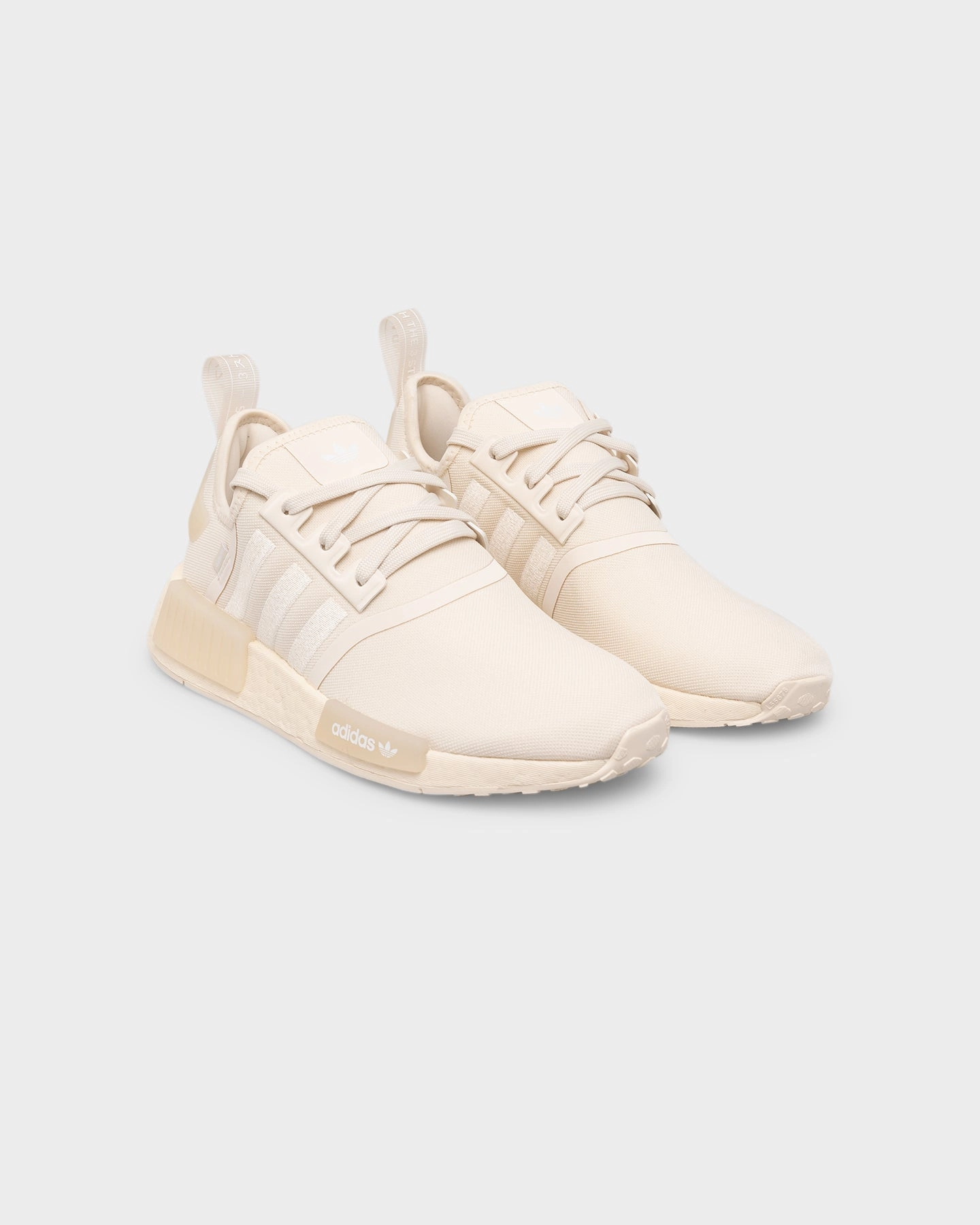 Energy Returning Heel most adjustable Adidas Women's NMD_R1 Wonder White/Cloud White