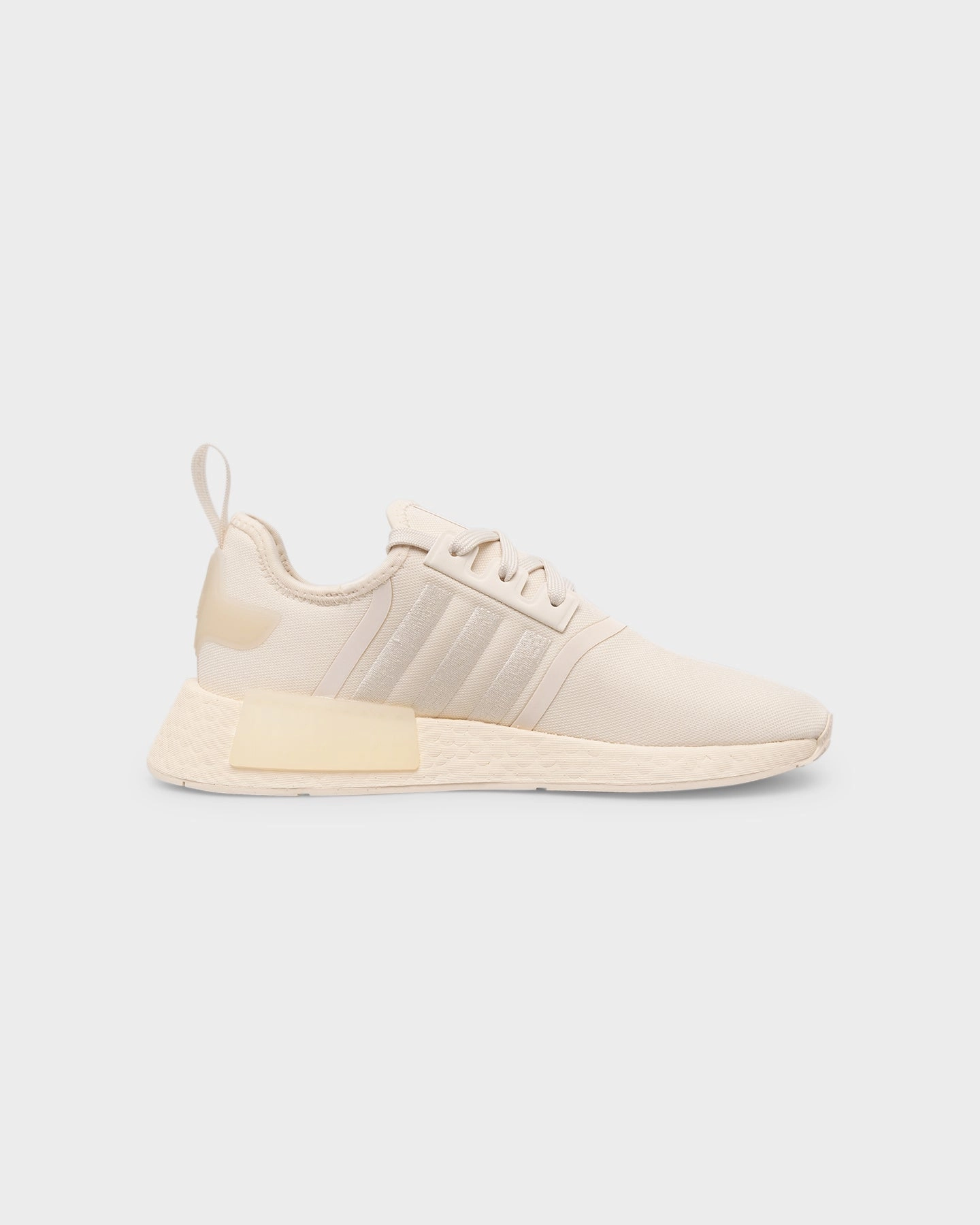 Unique cushioning Adidas Women's NMD_R1 Wonder White/Cloud White