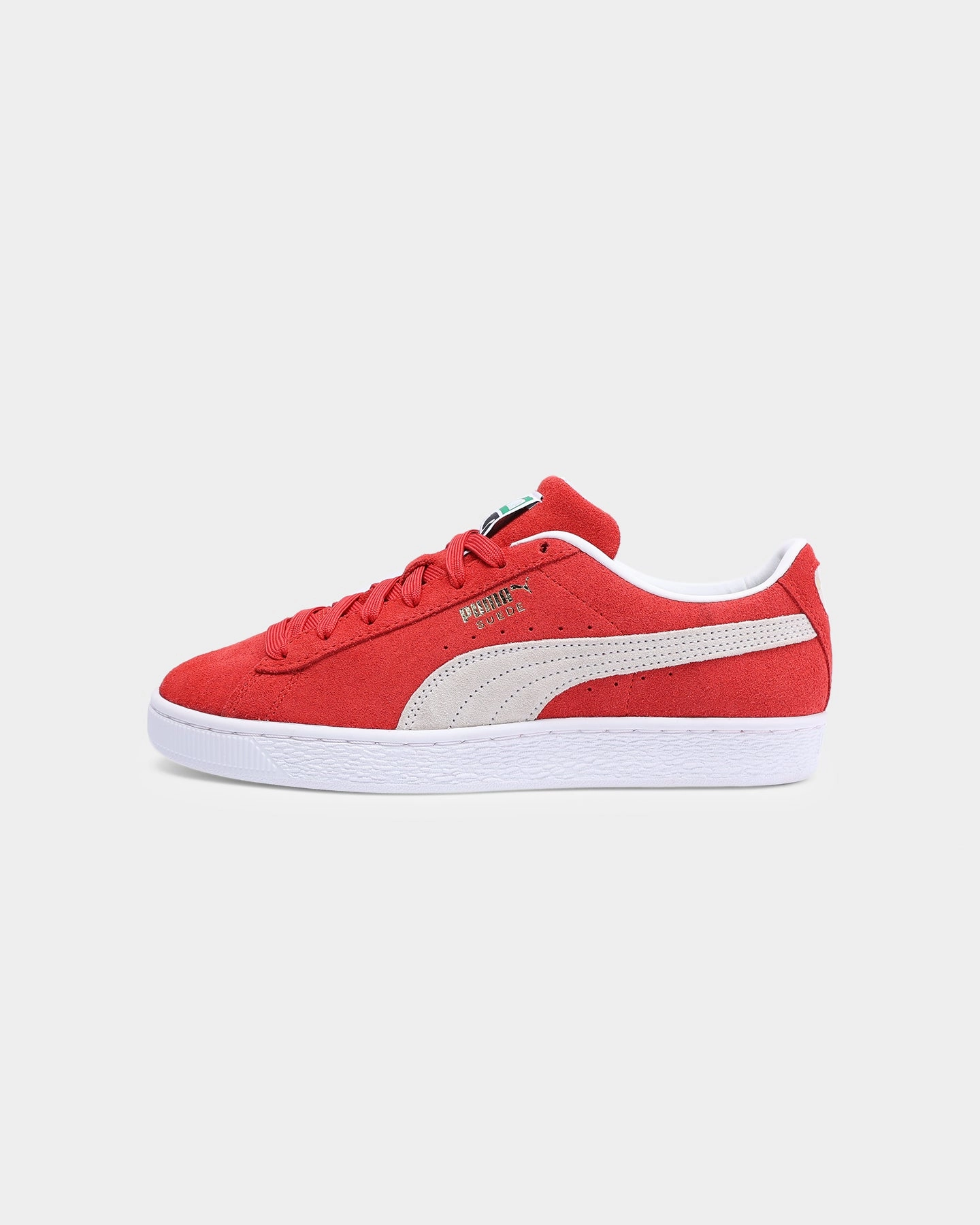 Puma Suede Classic XXI Red/White Multi Surface Traction