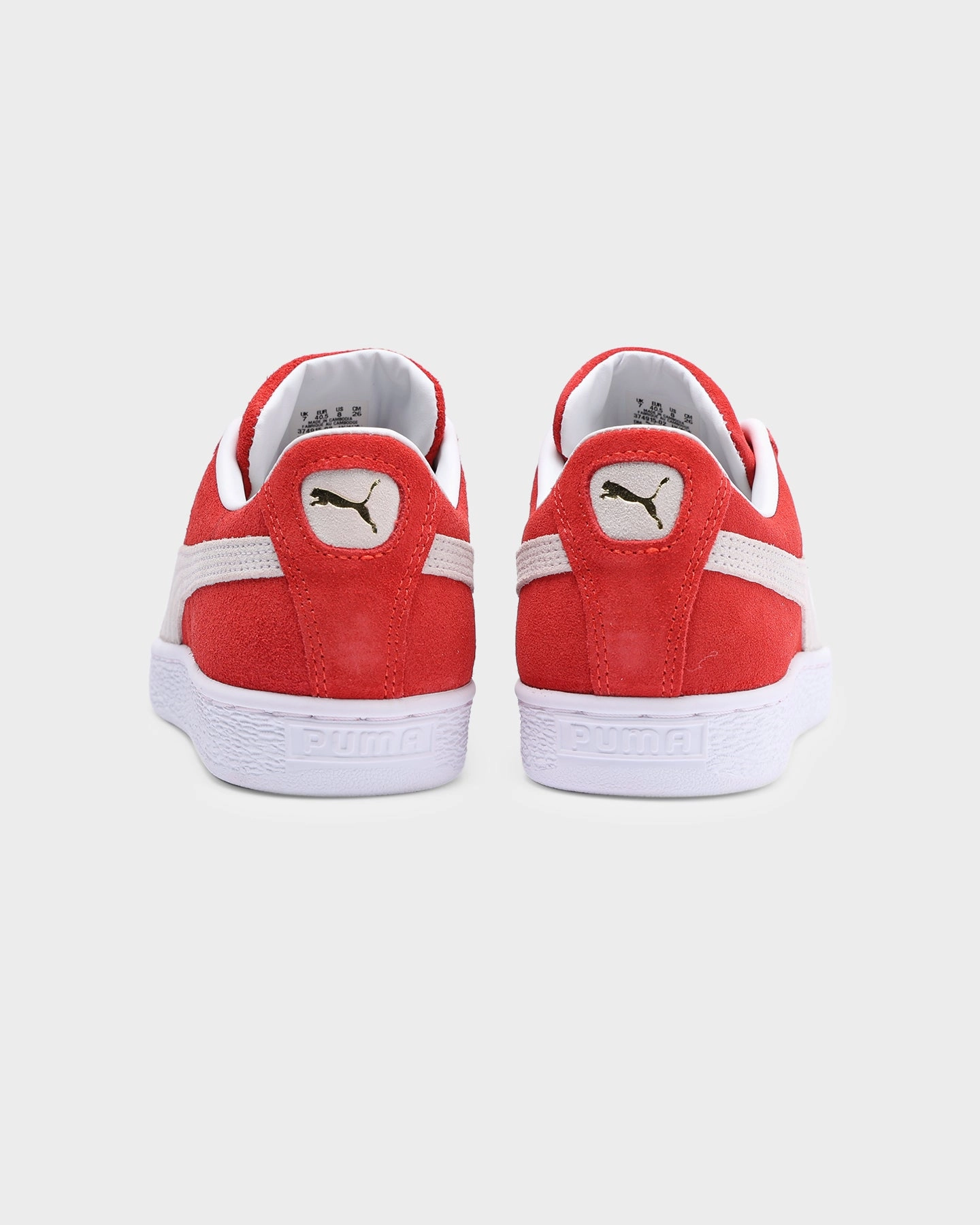 Puma Suede Classic XXI Red/White Casual Elegance